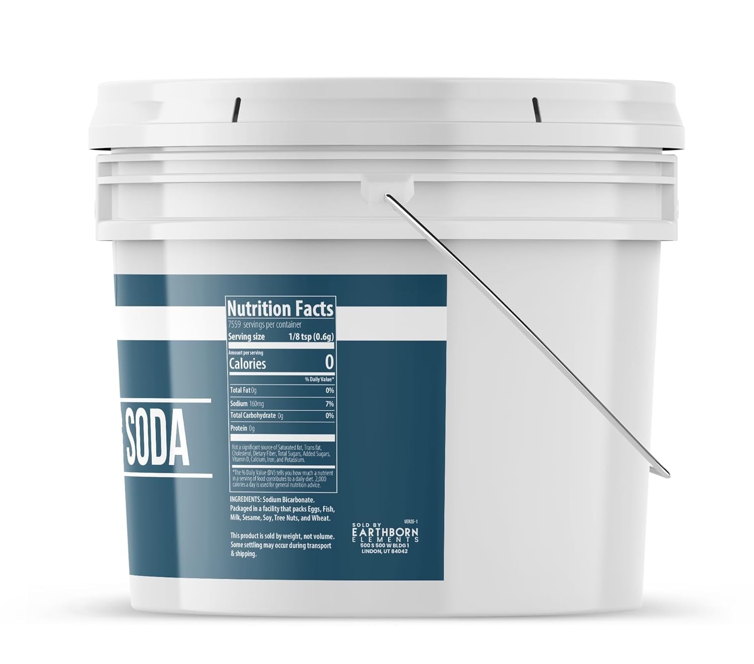 Baking Soda 1 Gallon – Cooking & Cleaning Essential