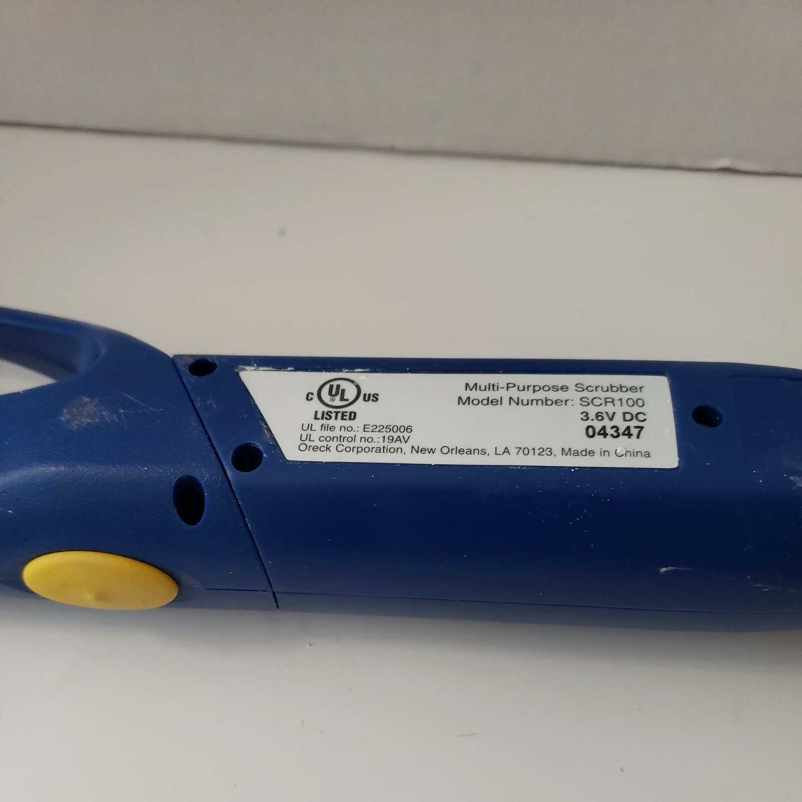 ORECK XL MULTI-PURPOSE SCRUBBER CLEANER -SCR100