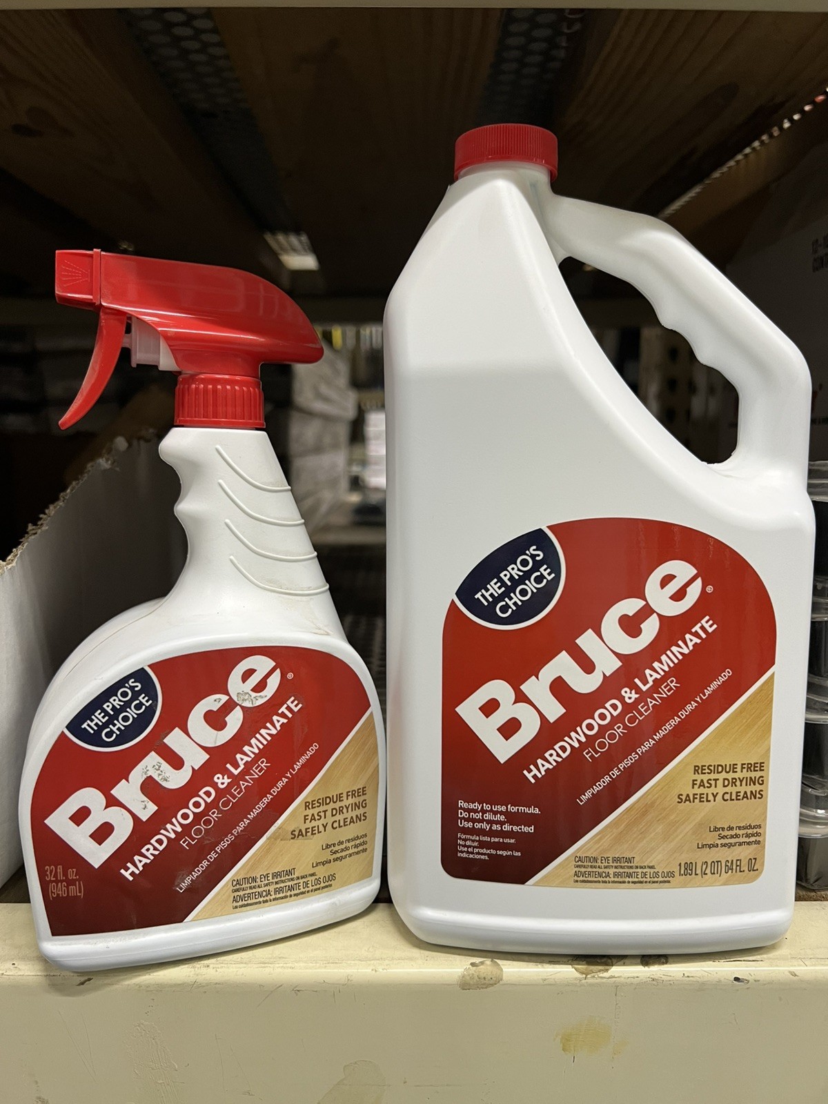 Bruce Hardwood & Laminate Floor Cleaner for All No-Wax Urethane Finish Refill