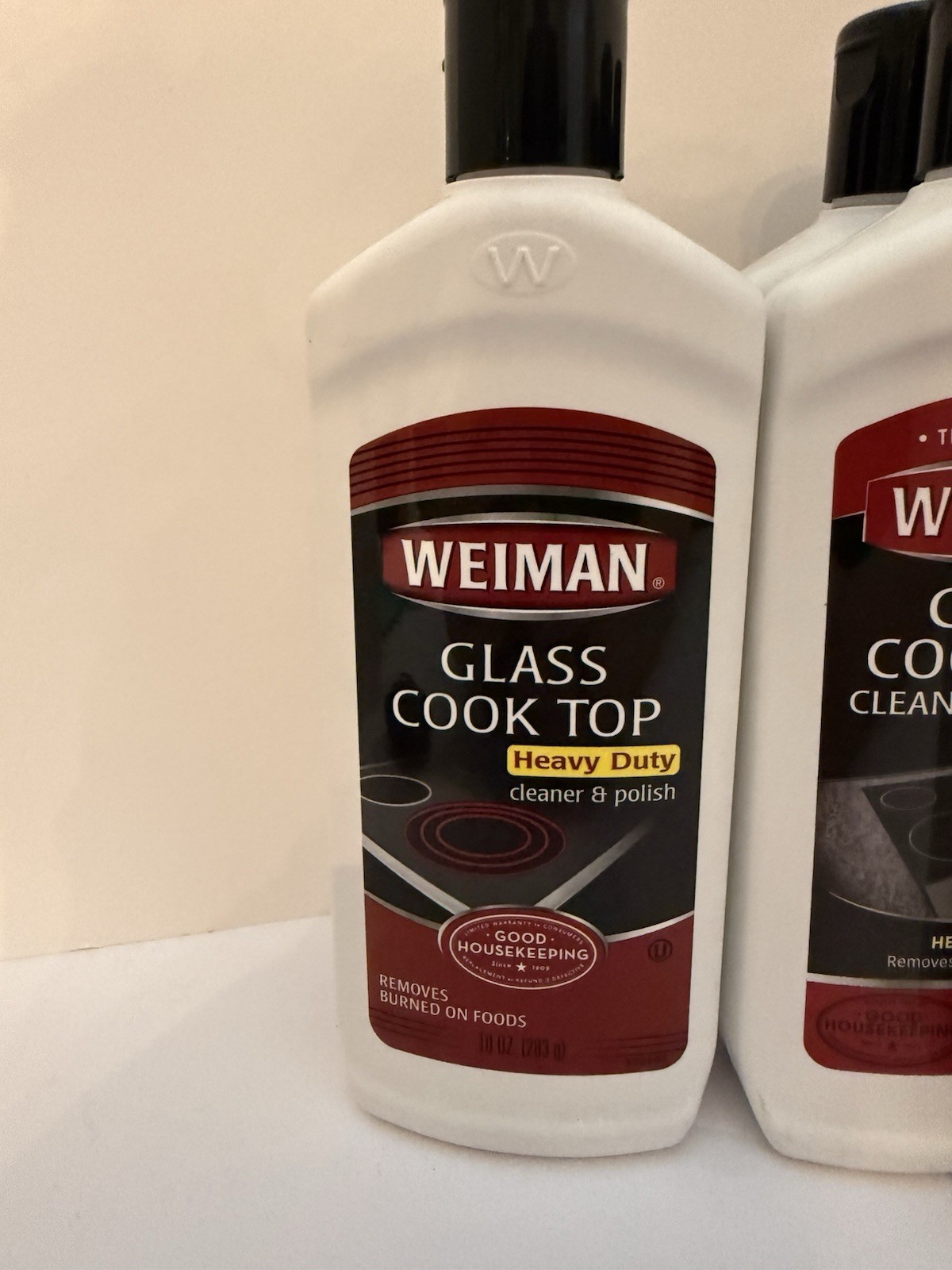 9 New WEIMAN 20oz. Squeeze Bottle Glass Cook Top Cleaner and Polish Heavy Duty