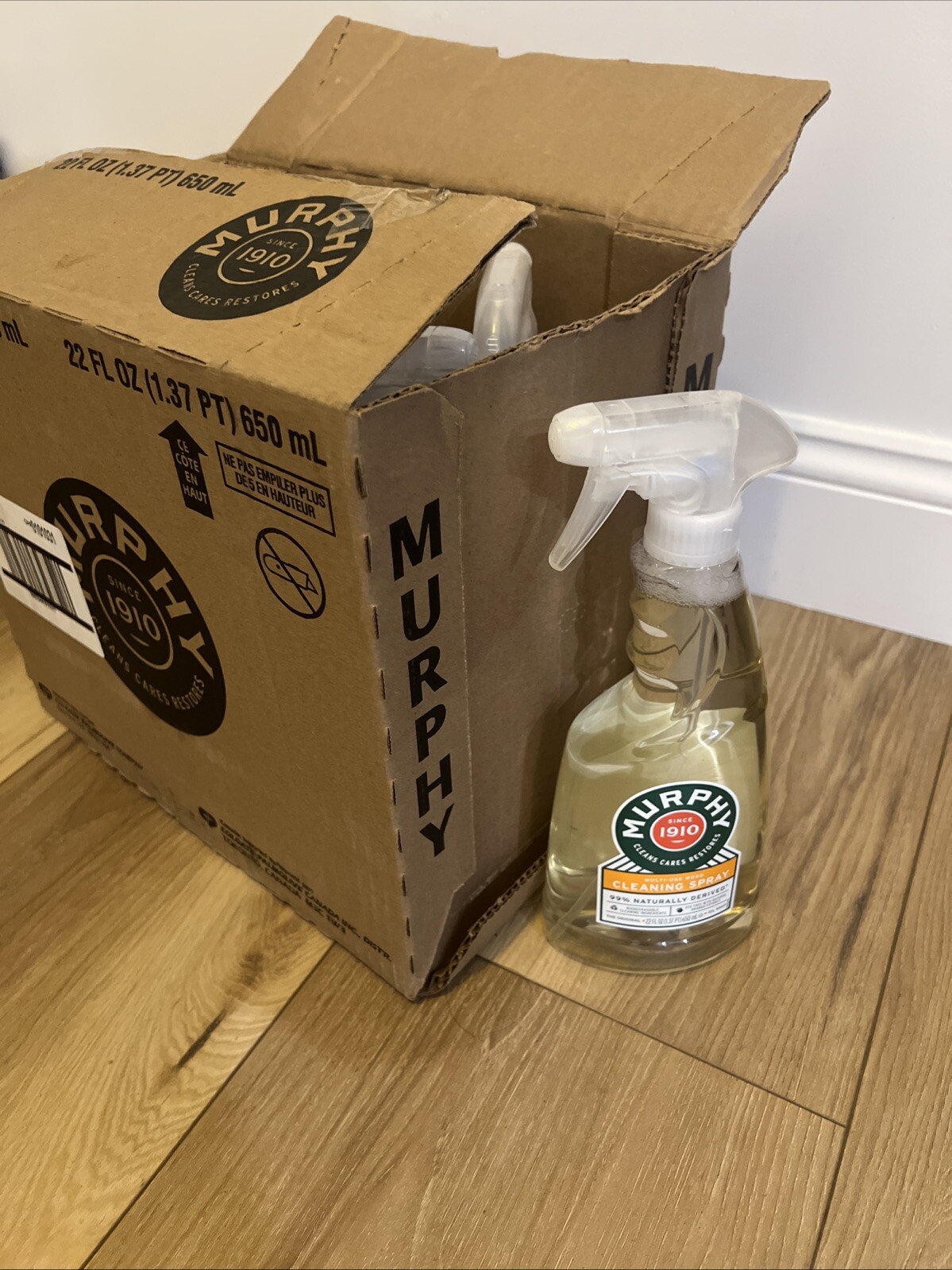 (22 Fl Oz) MURPHY Multi-Use Wood Cleaning Spray *99% Naturally Derived*