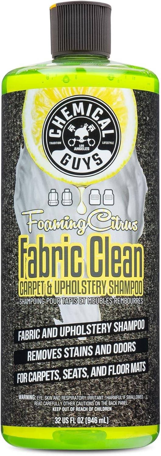 Chemical Guys Foaming Citrus Fabric Clean Carpet & Upholstery Cleaner (Car Carpe