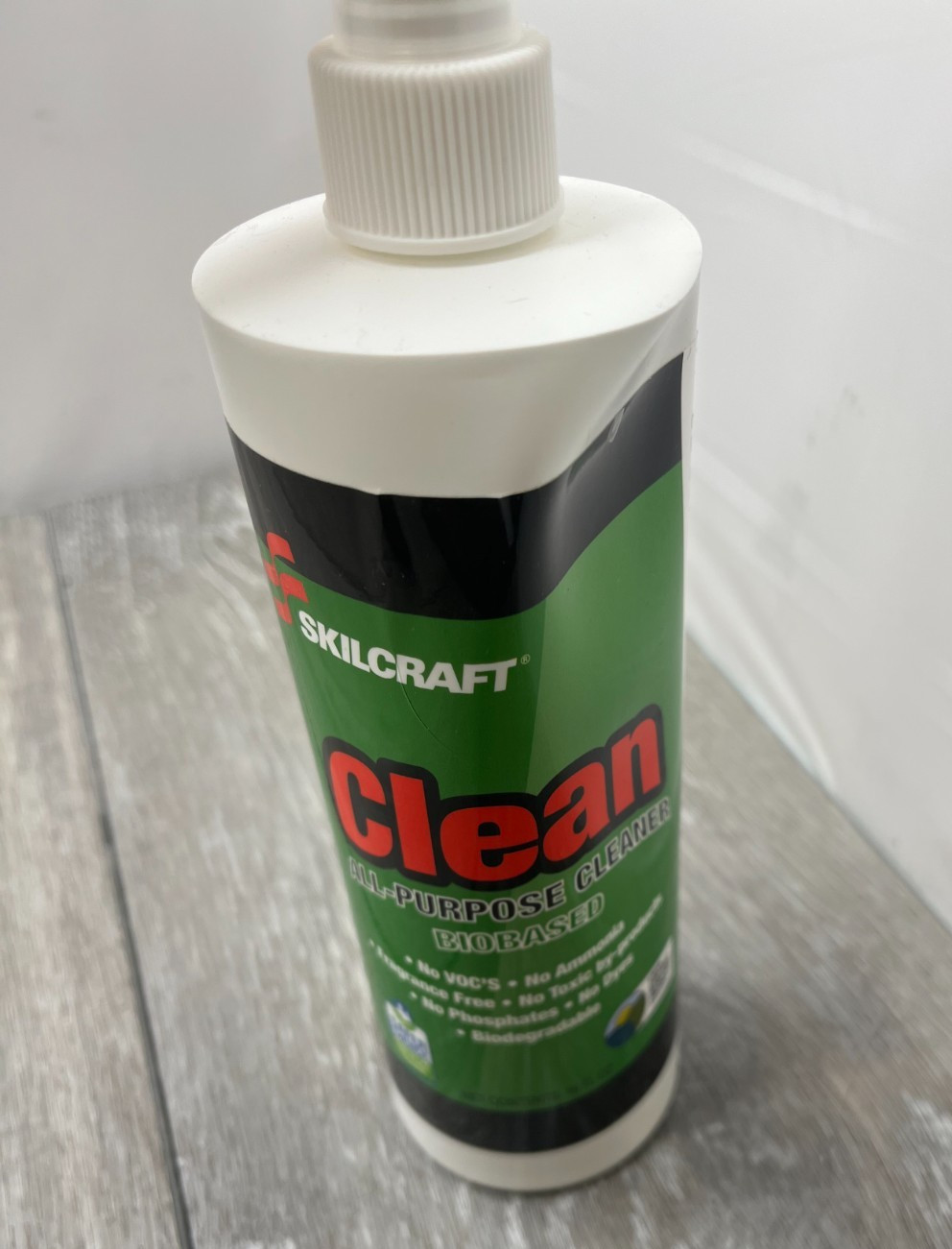 12pk Skilcraft Biobased Clean All-Purpose Cleaner 16 oz each
