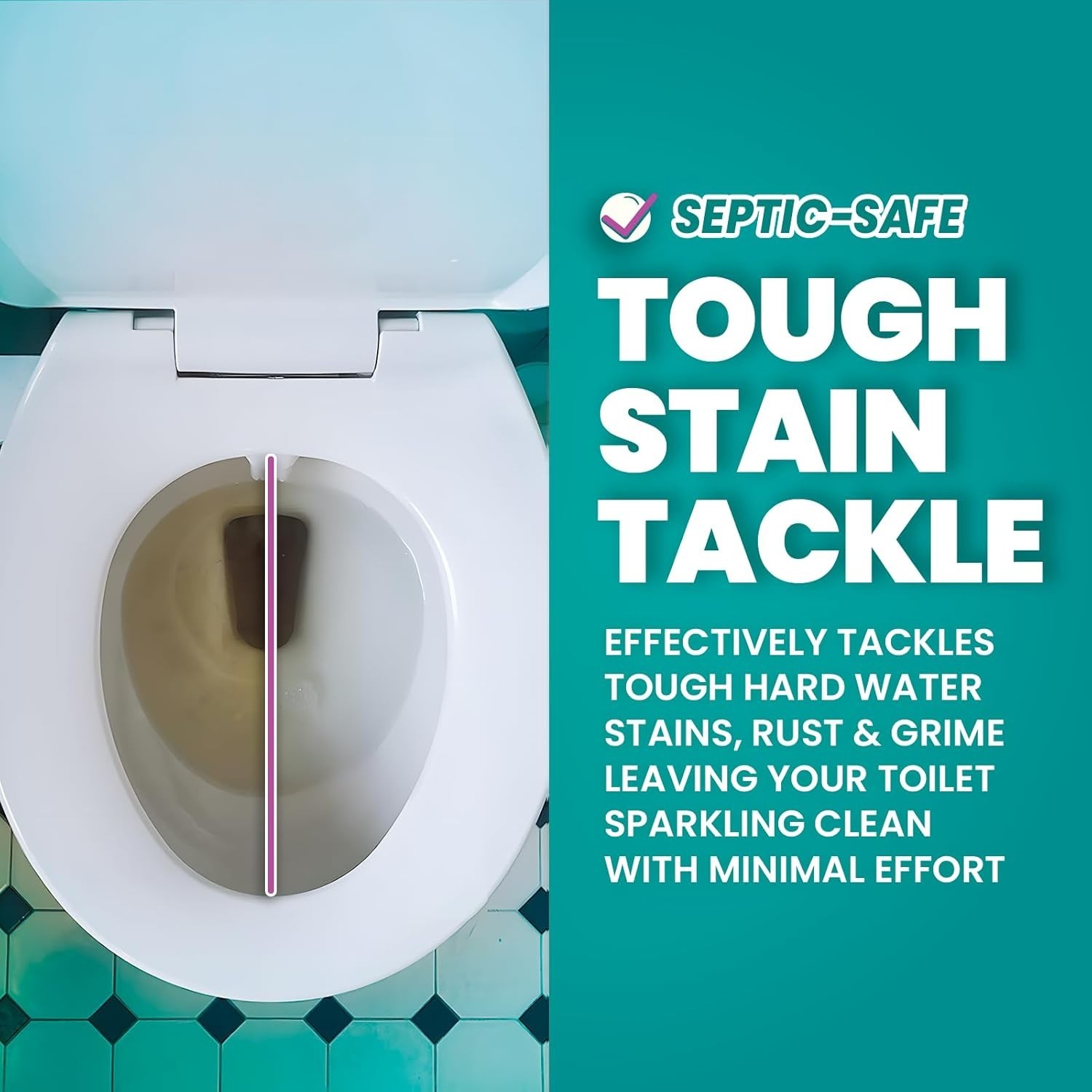 Powerful Lemon-Scented Toilet Cleaner Sheets – Effortless Drop & Flush Solution