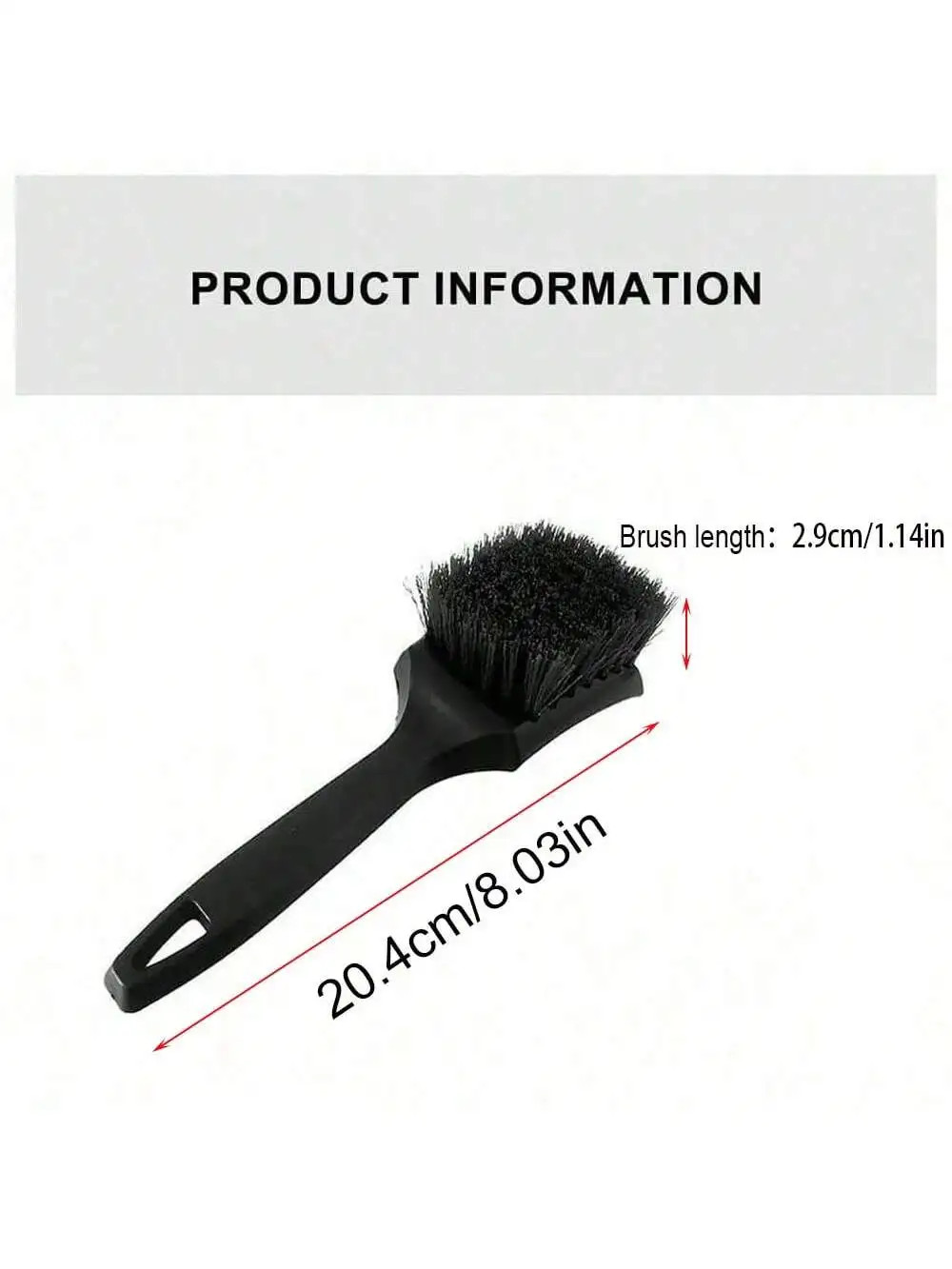 Car Tire Rim Brush Wheel Hub Cleaning Brushes Car Wheels Detailing Cleaning