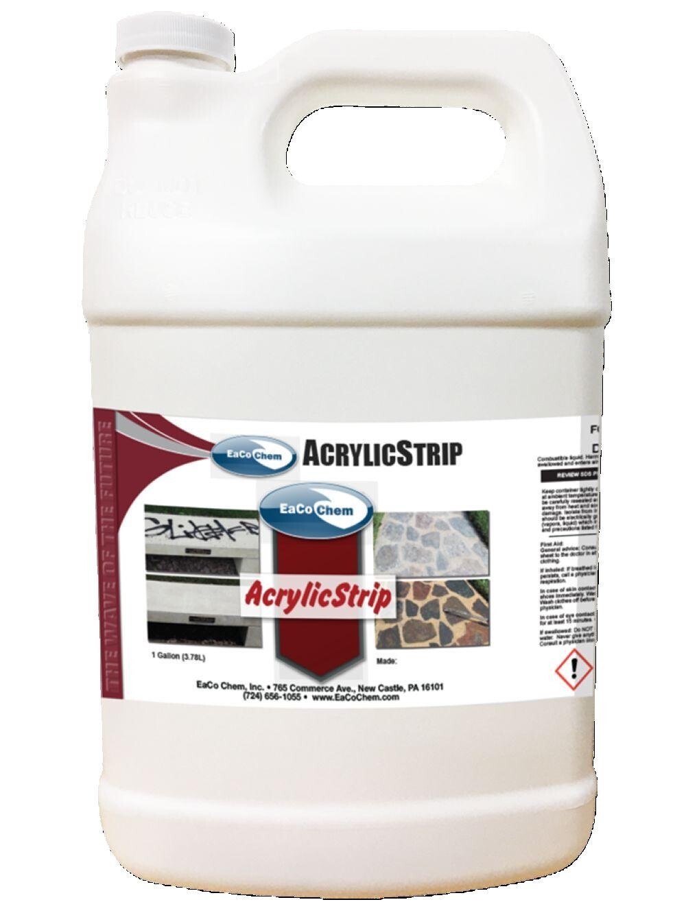 EaCo Chem: AcrylicStrip 1 Gallon – Remove Acrylic, Acrylic Latex, Polyurethane