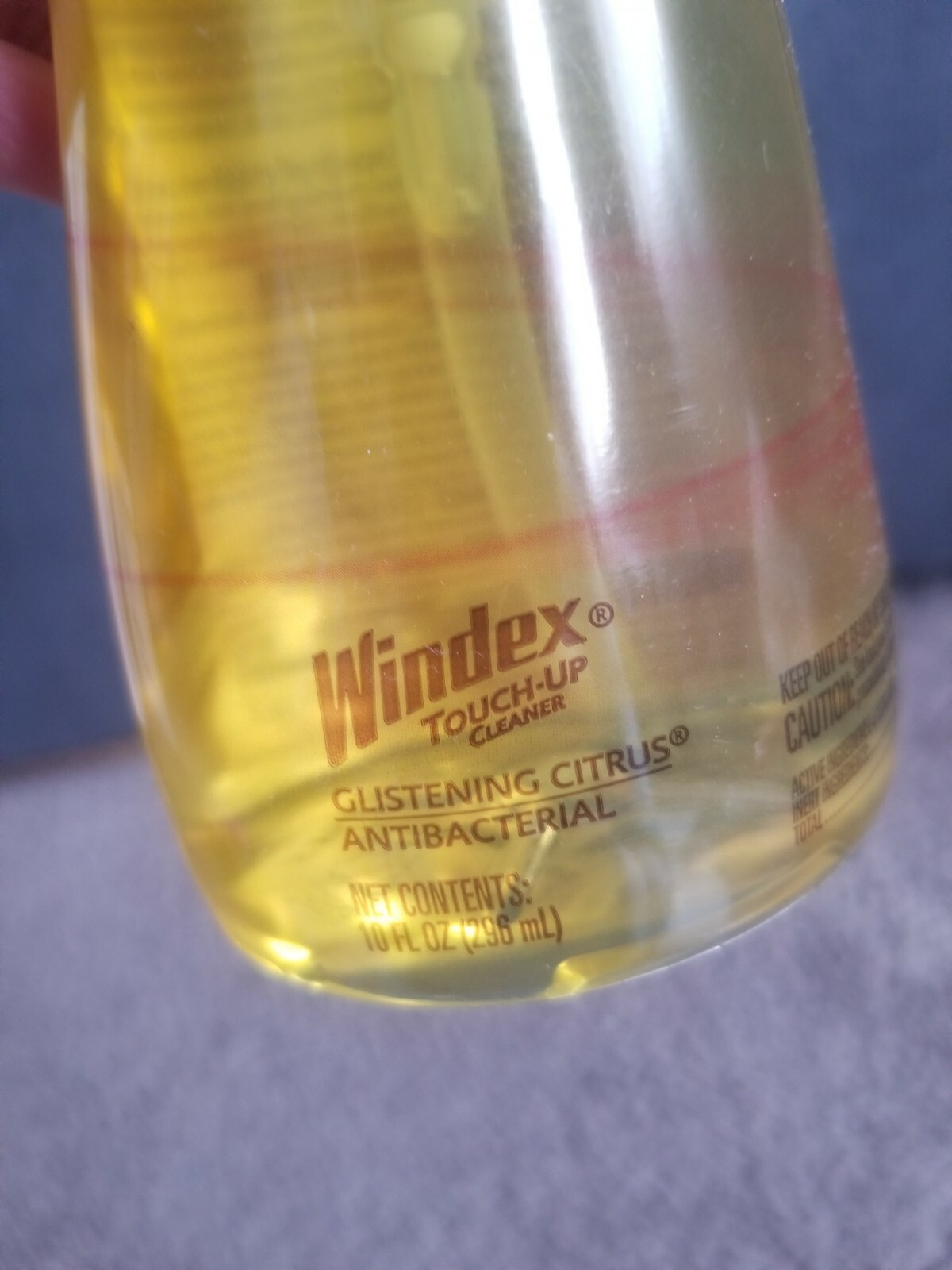 Windex Touch-Up Cleaner Kitchen Multi Surface Glistening Citrus Scent 10 oz