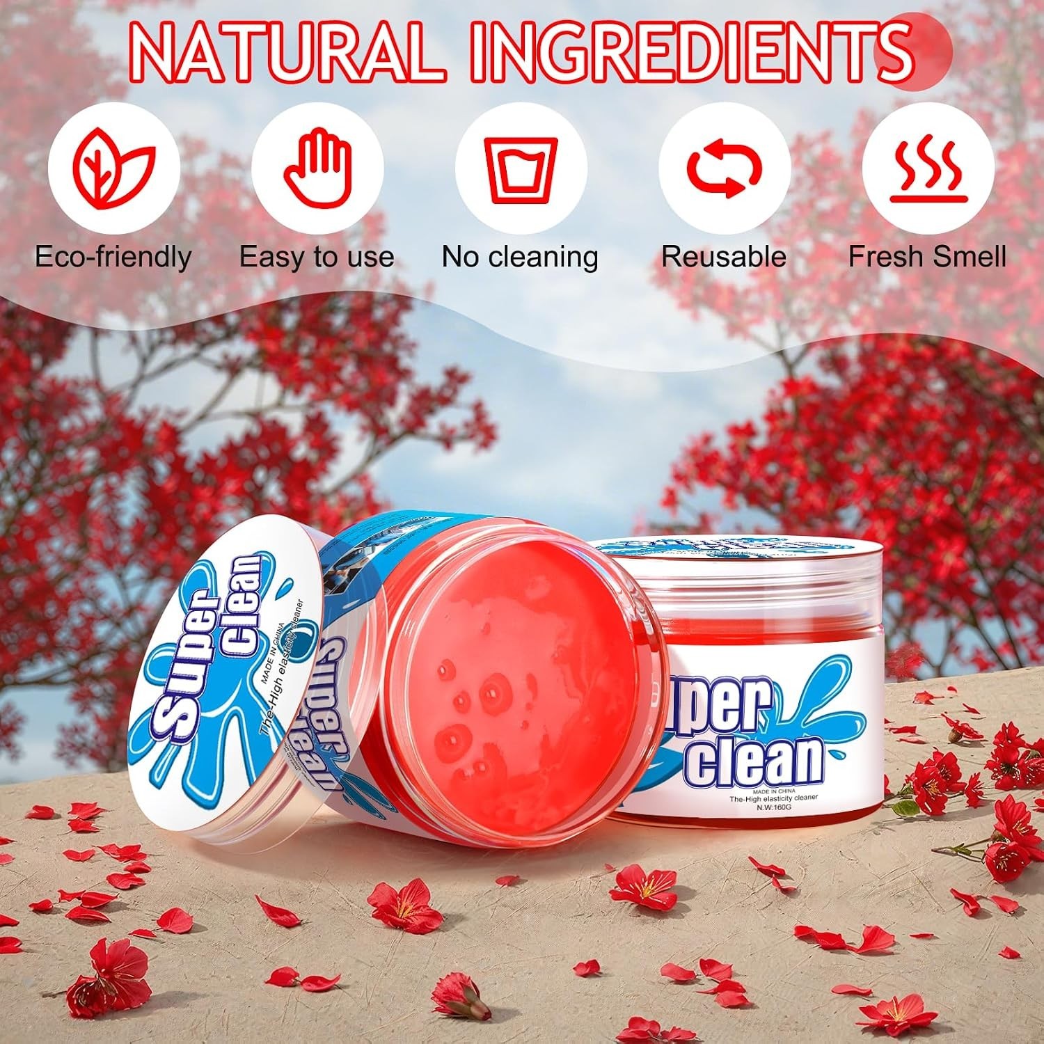 Car Cleaning Gel Car Cleaning Putty Car Putty Car Interior Cleaner Car Slime …