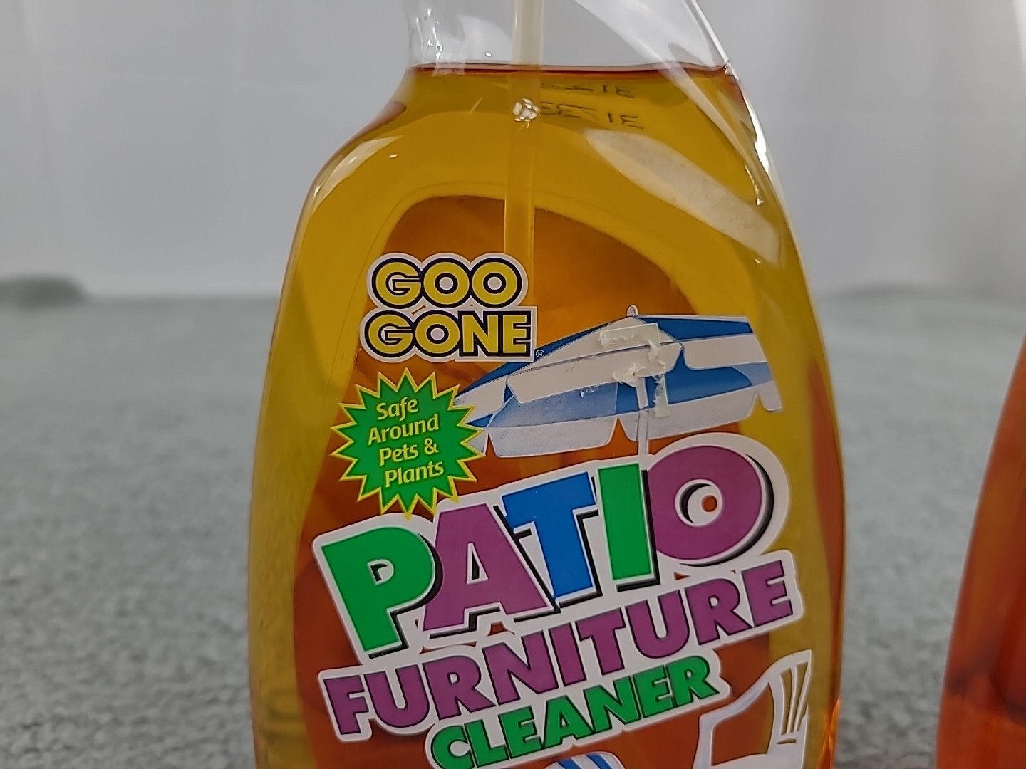 2x Goo Gone Outdoor Patio Furniture Cleaner Citrus Spray Rattan Wicker Metal
