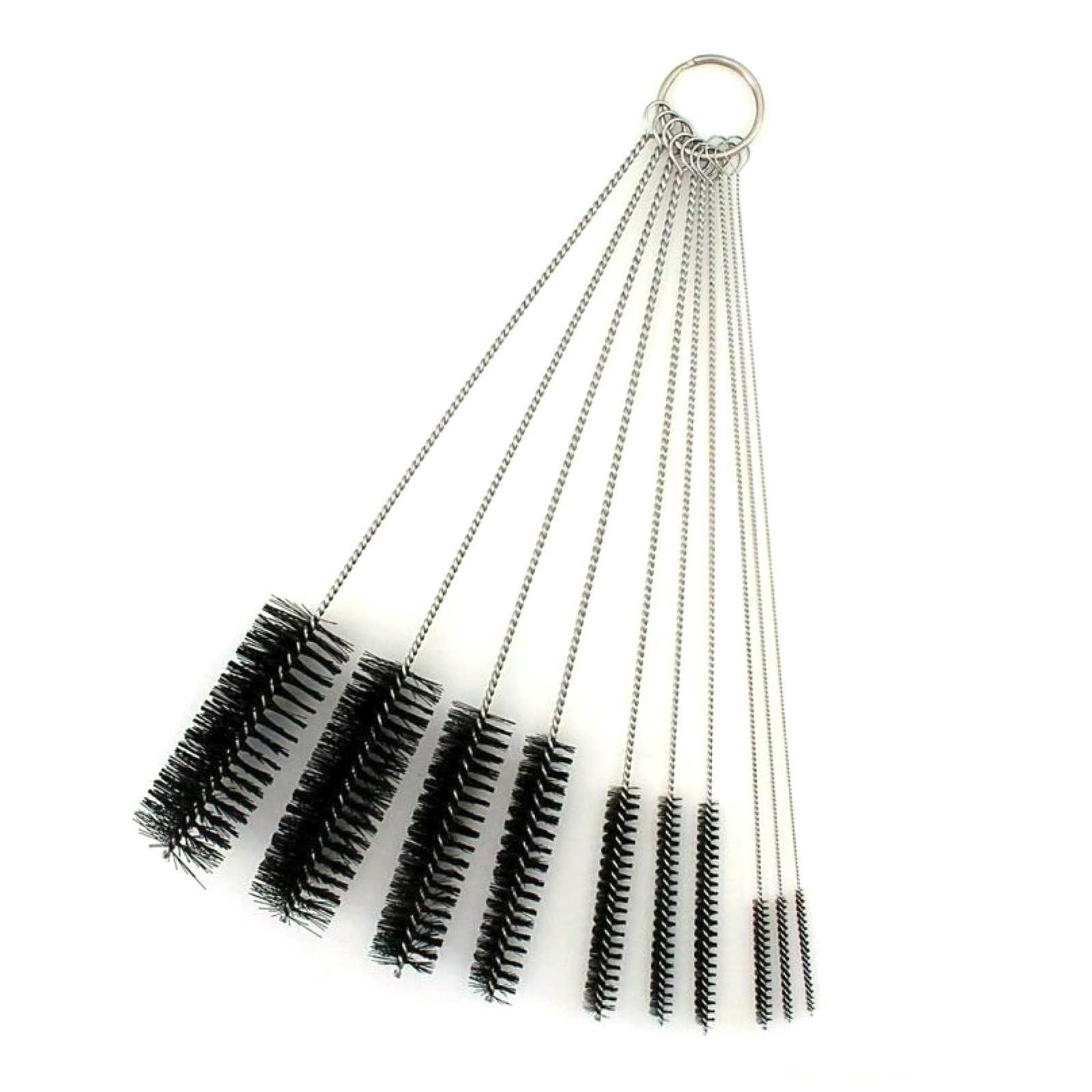 10Pack Lab Brush For Pipe Cleaner/Test Tube/Glassware/Bottle/Tubing Fluva H