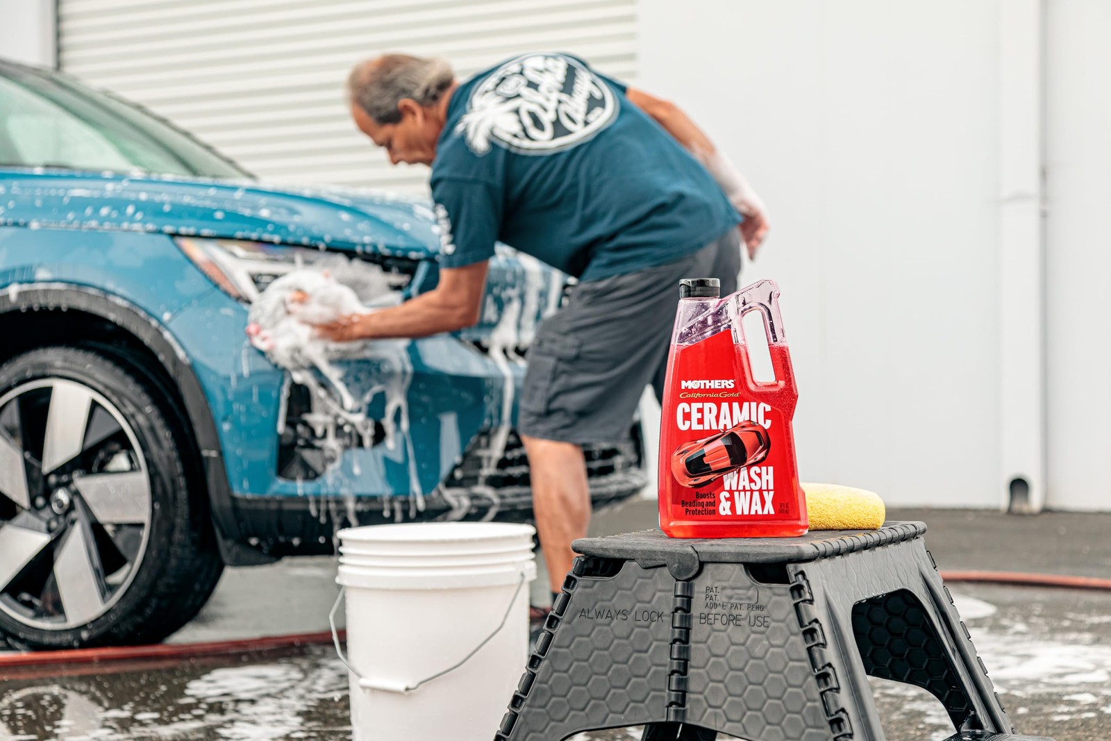 California Gold Ceramic Wash & Wax, 50 oz. | Boosts Beading and Protection, S…