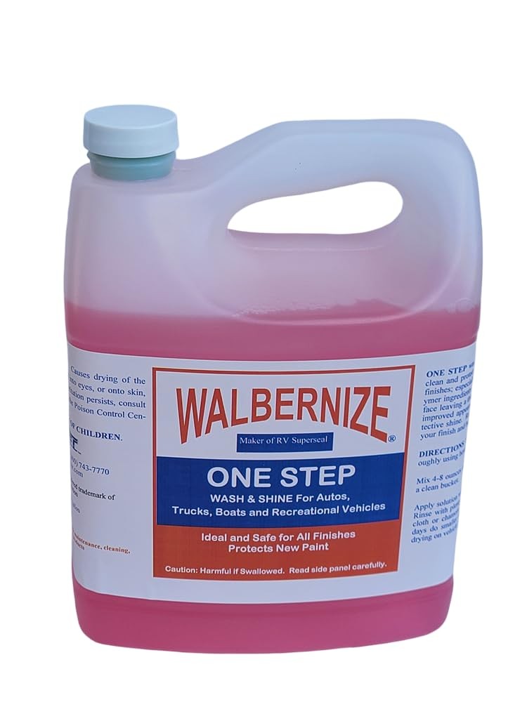 One Step Wash Shine Concentrate 1/2 Gallon