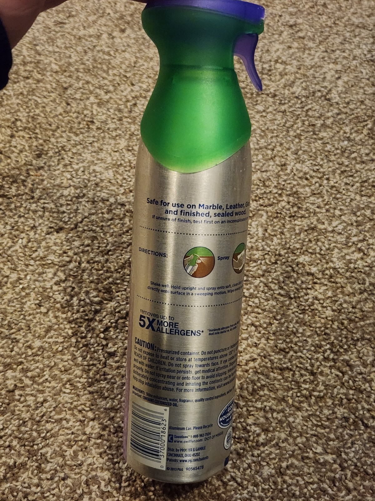 Swiffer Dust & Shine MULTI SURFACE Spray Febreze Lavender Vanilla Discontinued
