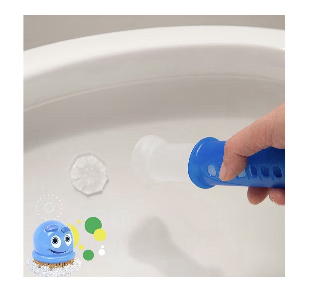 Lot Of 2 Scrubbing Bubbles Fresh Gel Toilet Cleaning Dispenser 6-Stamp Lavander
