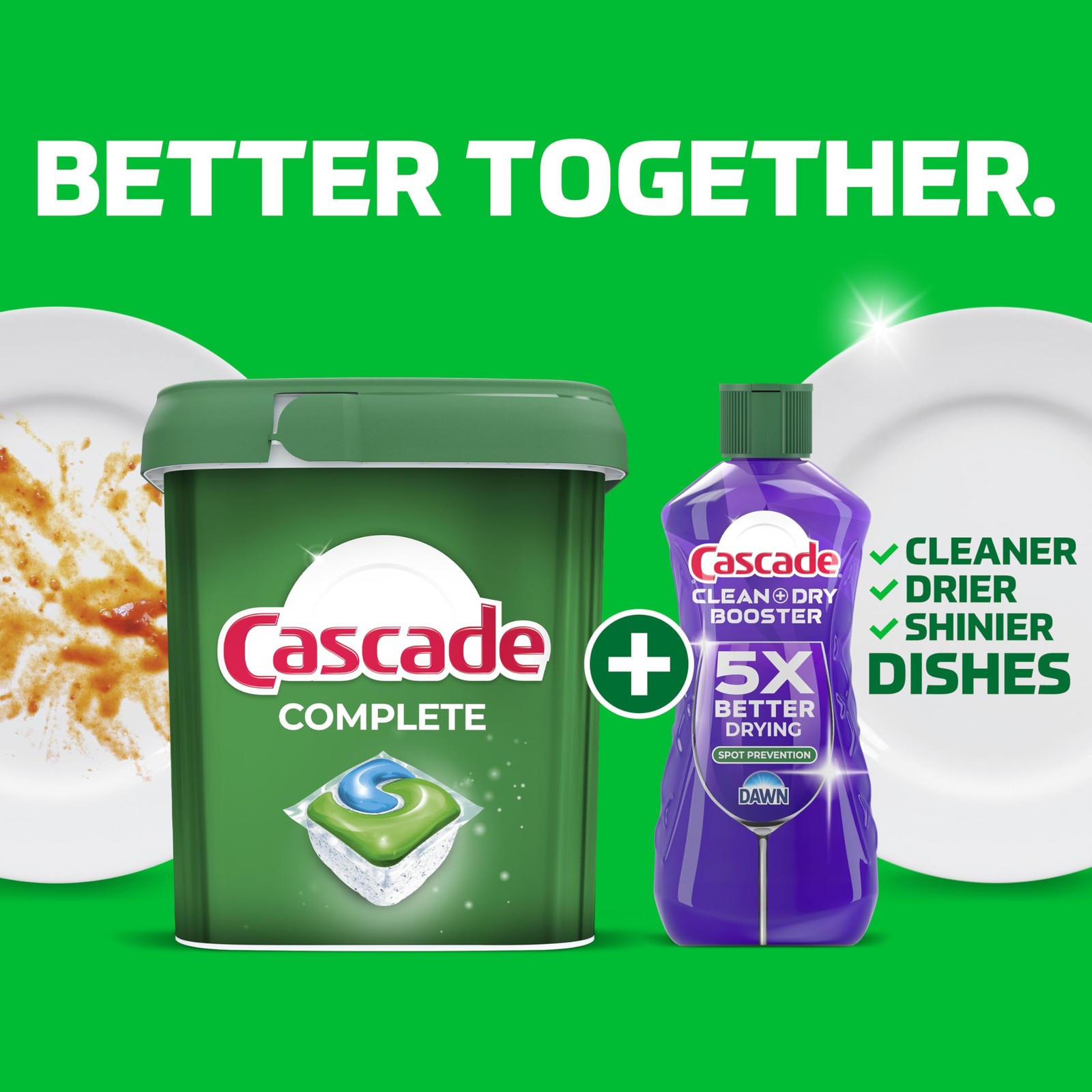 Cascade Complete Dishwasher Pods Fresh Scent ActionPacs Dishwasher Detergent