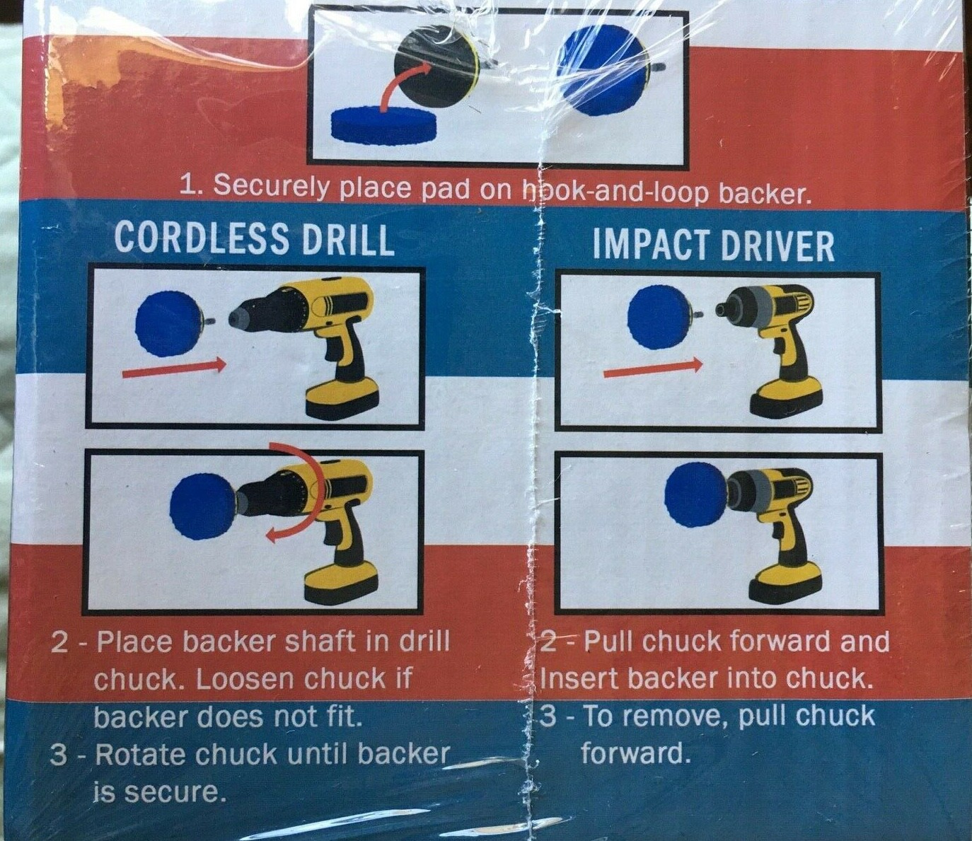 LOT OF 3 BOXES – 3 Heavy Duty Drill Brush Attachments + Power Scrubber Set