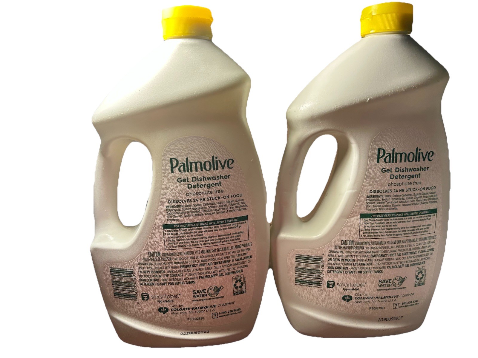 2 Palmolive Gel Dishwasher Detergent Lemon Splash 45 oz Shelf Ware See Images 🚨
