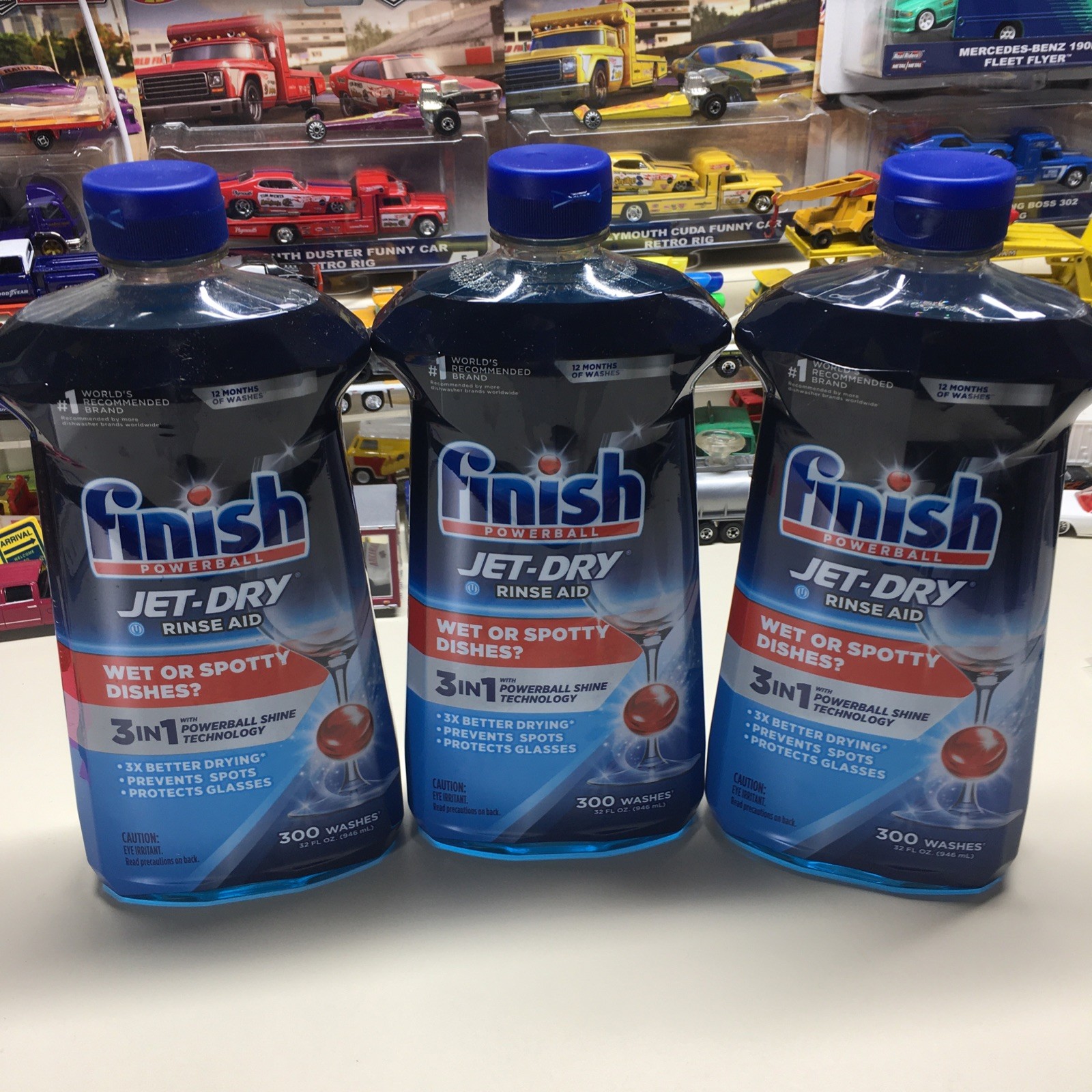 Finish Jet-Dry Ultra Rinse Aid 96 fl oz Dishwasher Detergent FAST SHIPPING NEW