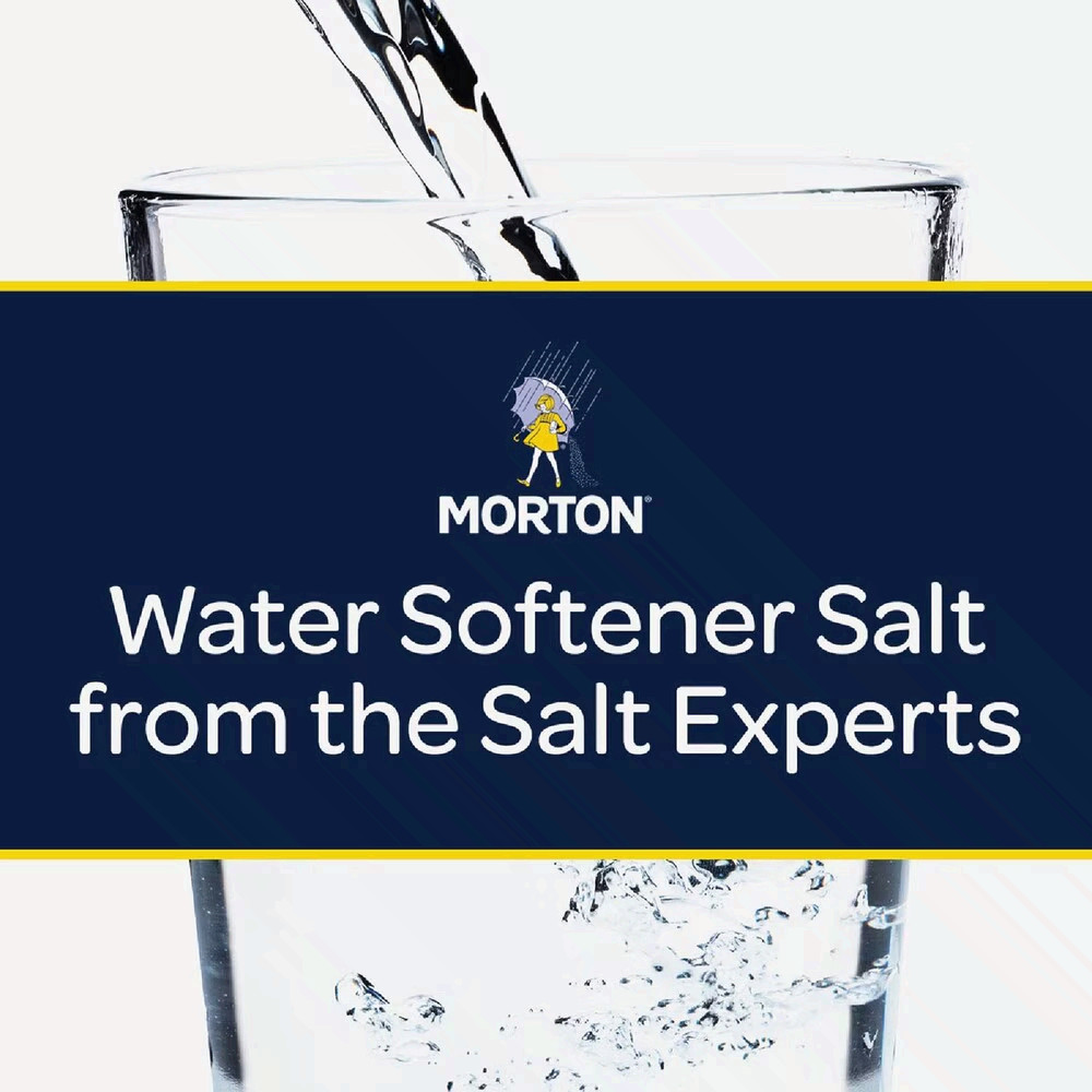(4 pack) Morton Clean and Protect Water Softener Salt Pellets, 40 lb