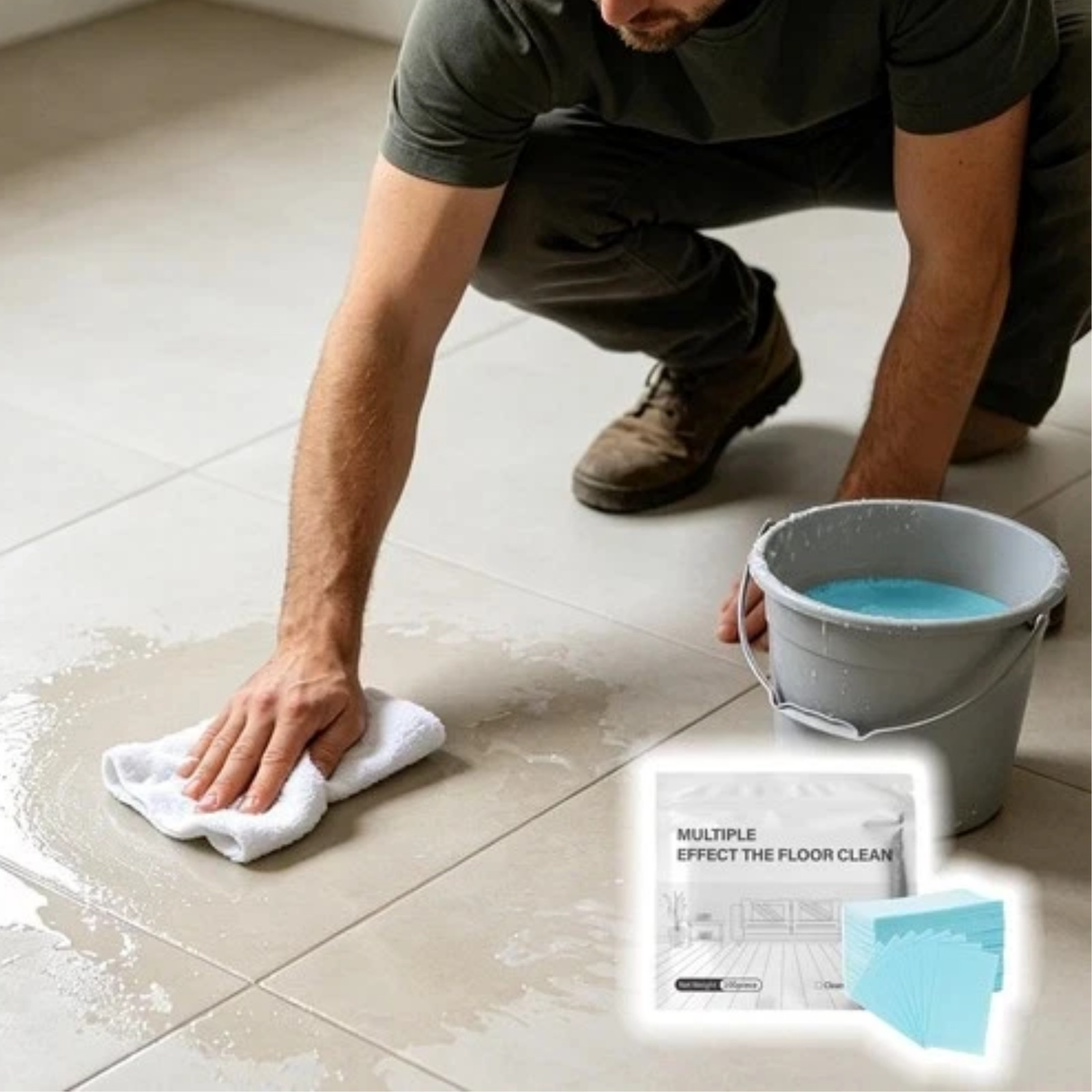 100pcs Multi-surface Floor Cleaning Tablets,Multiple Effect the floors Clean