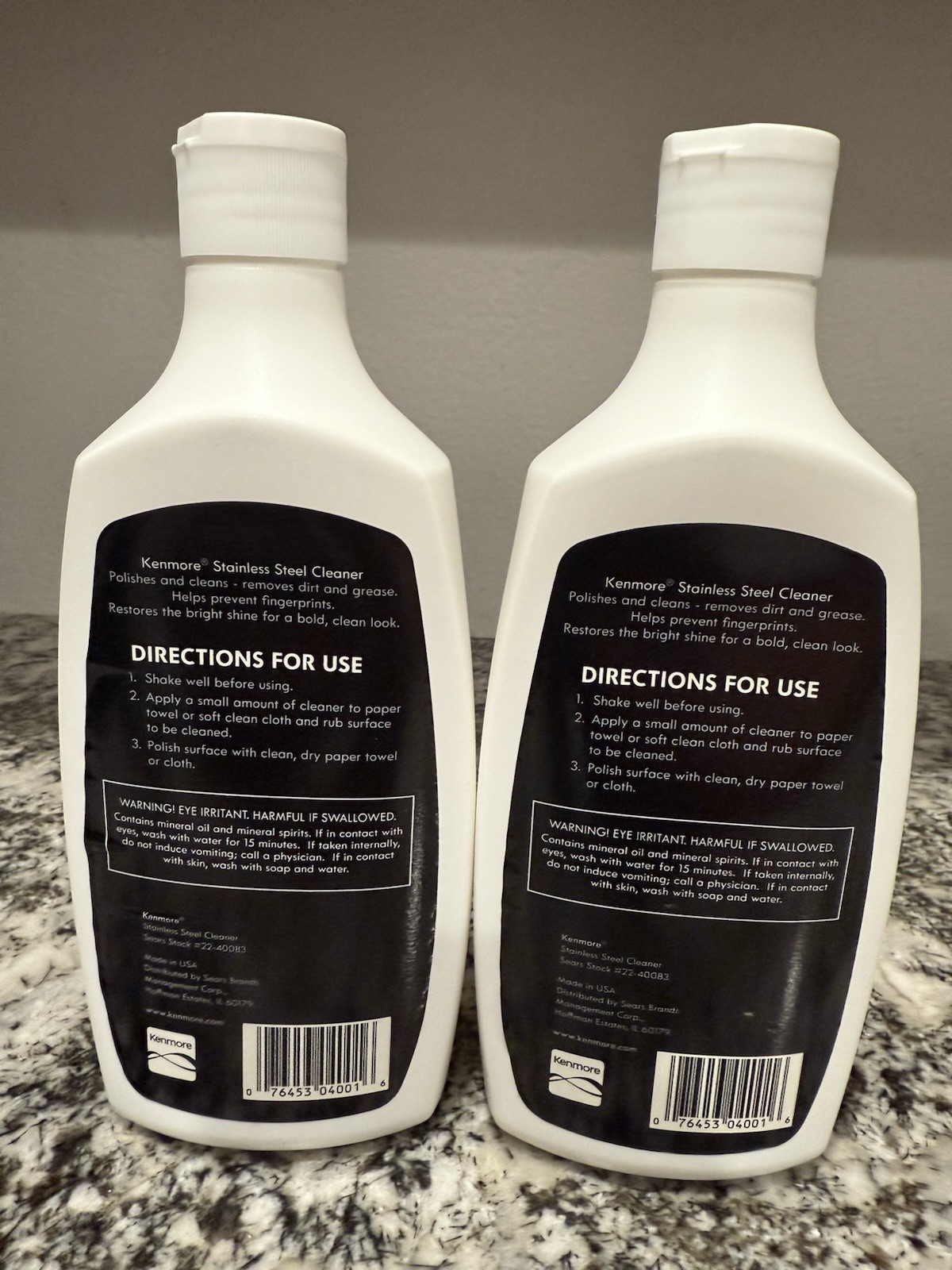 Discontinued Kenmore Stainless Steel Cleaning Cream Large 16 oz.- 2 Pack