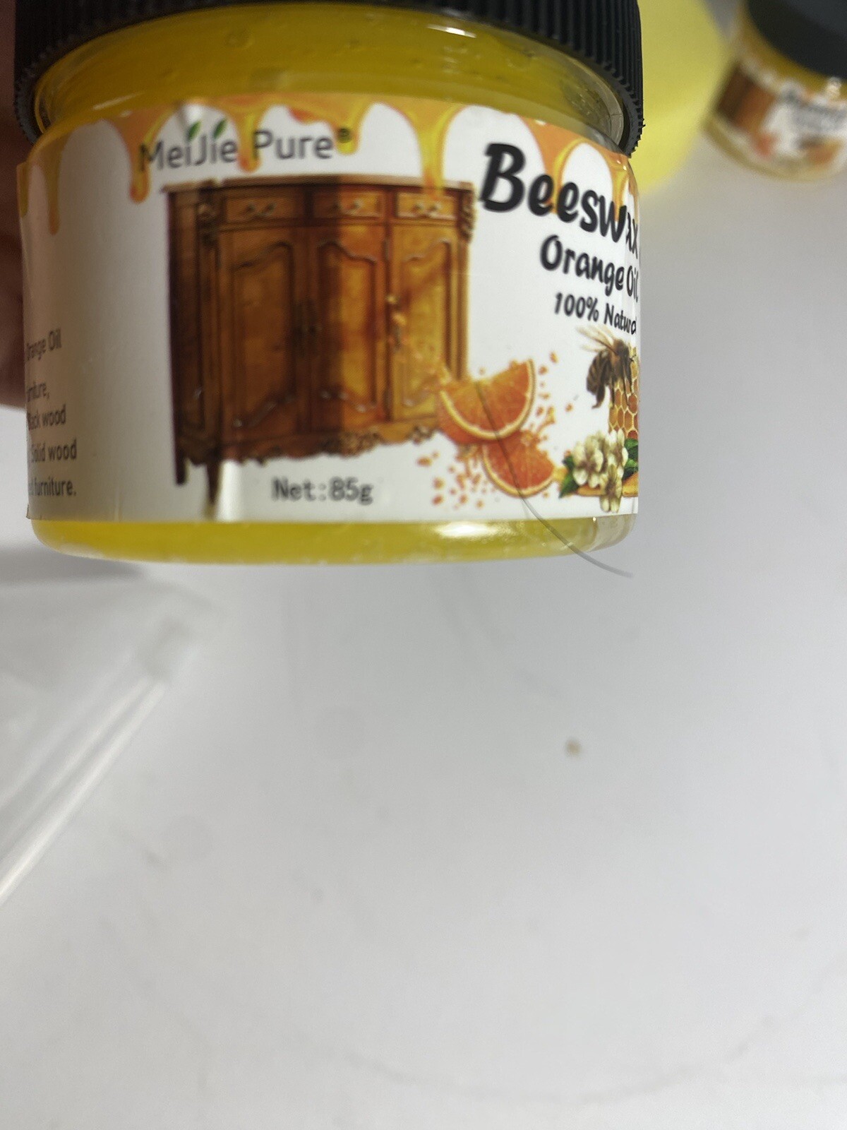 Beeswax Orange Oil Wood Polish 6pc Natural Furniture Care Restore Kit