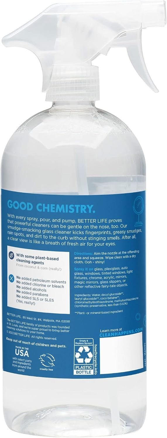 Glass Cleaner, Streak-free Window Cleaner, Surface Cleaning Spray, Mirror, Sc…