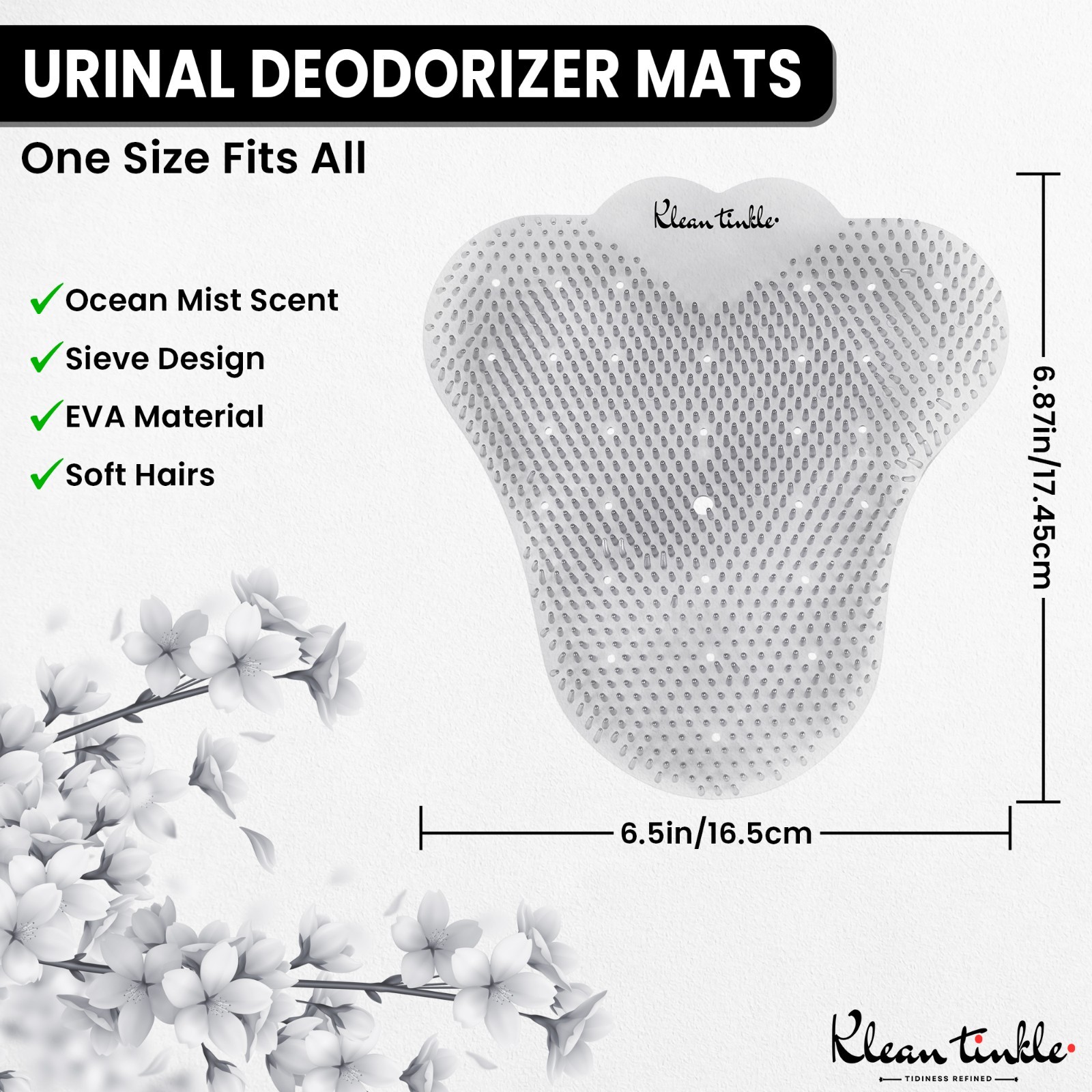 10 Pcs Purple Bathroom Urinal Deodorizing Toilet Scented Freshener Mat Filters