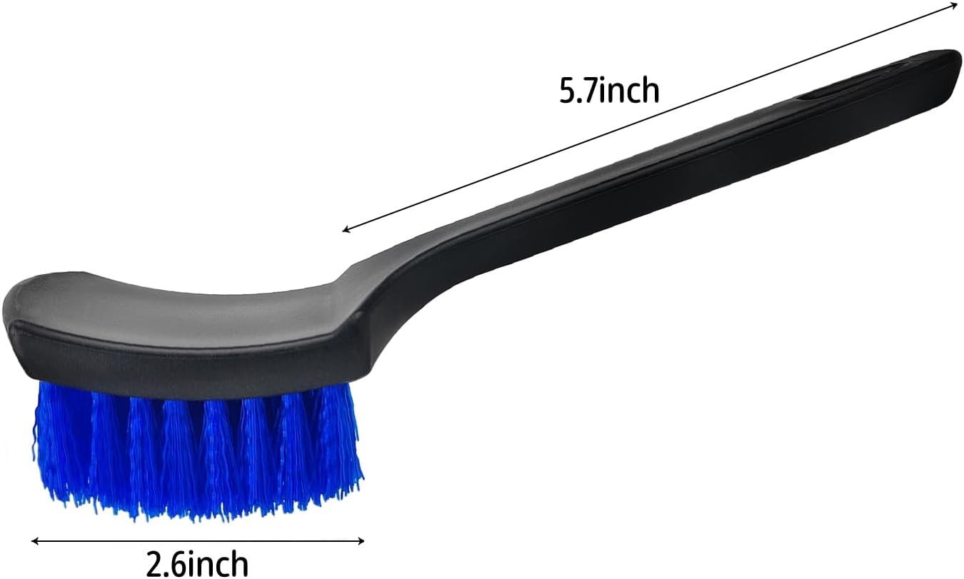 Carpet Brushes for Cleaning, 2 Pack of Scrub Bru Color: BlueNumber of Items: 2