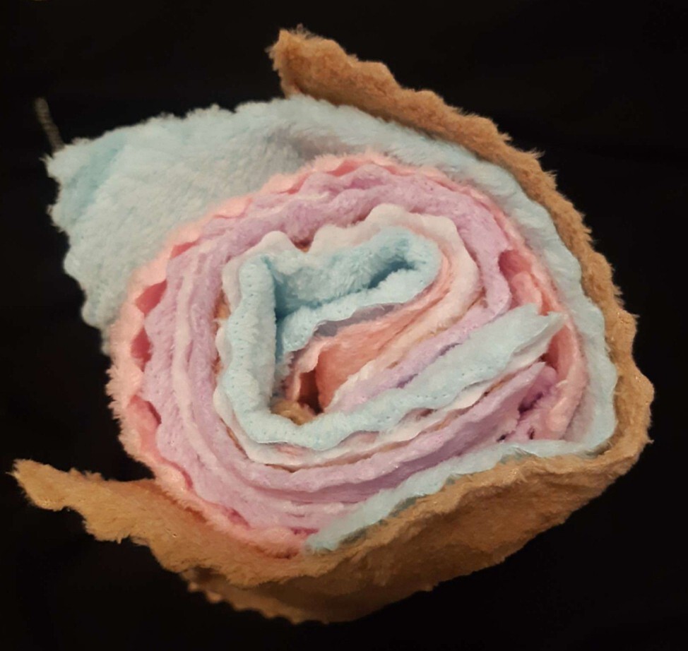 Set of 10 Household Thickened Kitchen Rags Towel Bale in Multicolor Coral Fleece