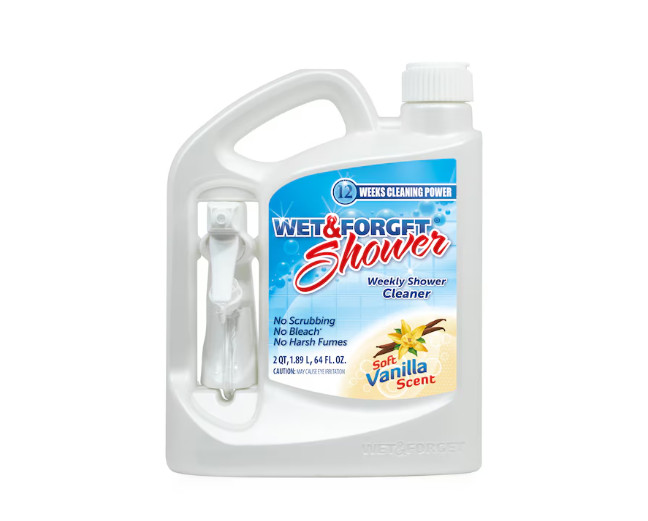 Wet & Forget Shower Cleaner Spray Multi-Surface Weekly Application Requires No S