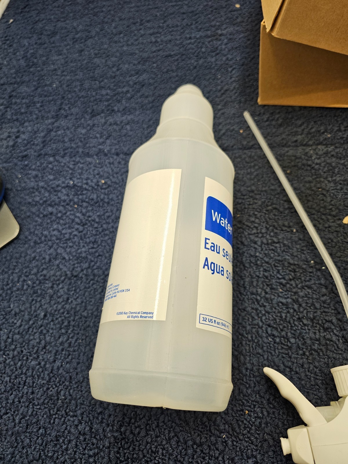 (QTY 6) KAY 32 oz Trigger Spray Bottles 92213293 Water Only 946 ml