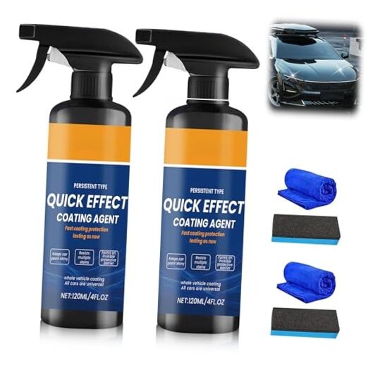 2Pcs Advanced Quick Effect Coating Agent,Car Coating Spray, 2025 New Car Paint