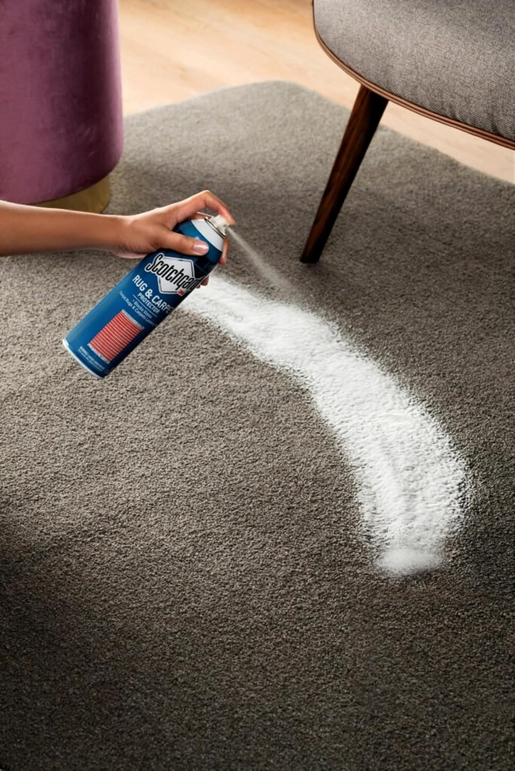 Scotchgard Rug & Carpet Protector, Carpet & Rug Protector Blocks Stains, 17 Oz