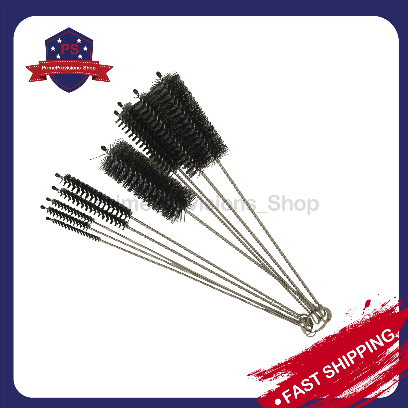 NEW 10PCS Set Nylon Small Straw Brush Cleaner Bottle Tube Pipe Long Cleaning US
