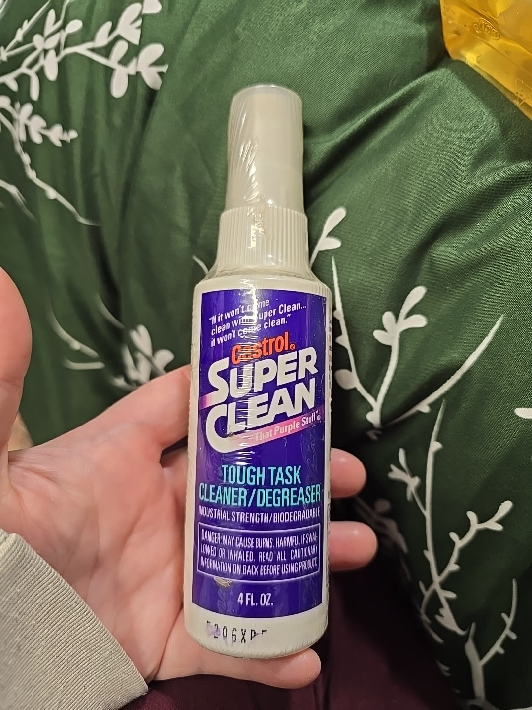 Castrol Super Clean That Purple Stuff Tough Task Cleaner/Degreaser 4 oz NOS VTG