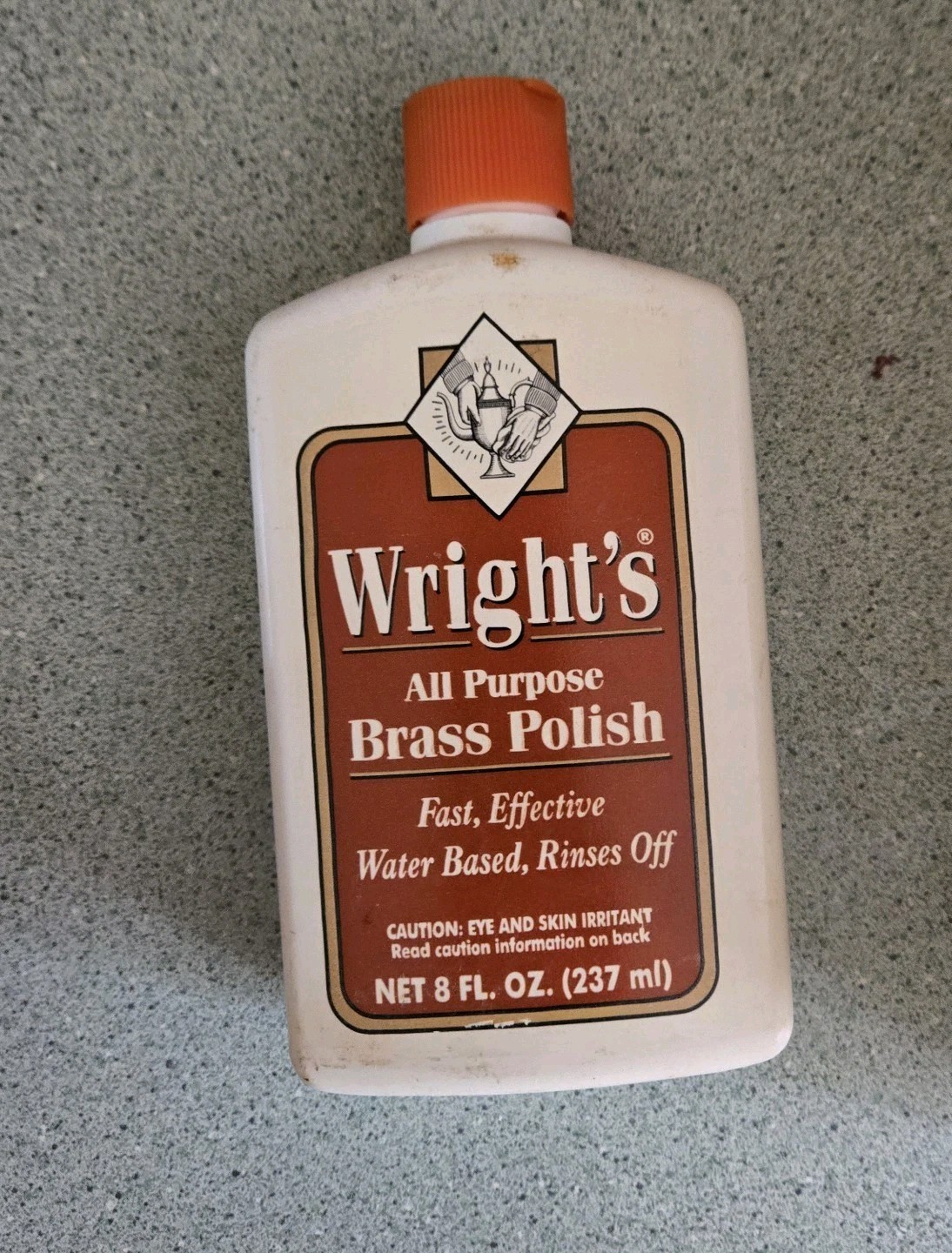 Wright’s All Purpose Brass Polish 8 fl oz 90% Full Discontinued