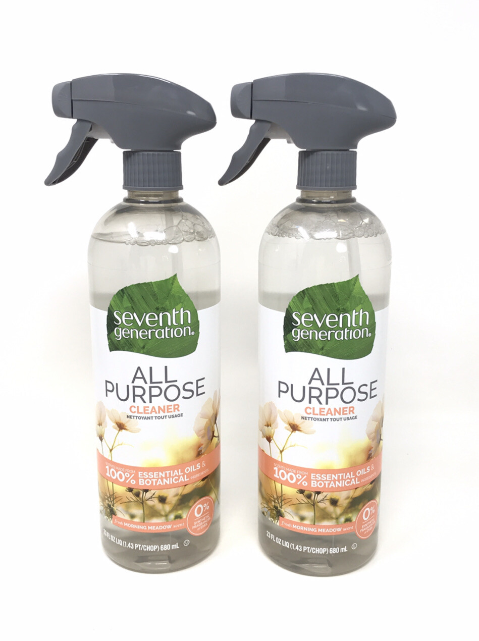 (2 Pack) Seventh Generation All-Purpose Cleaner -Fresh Morning Meadow