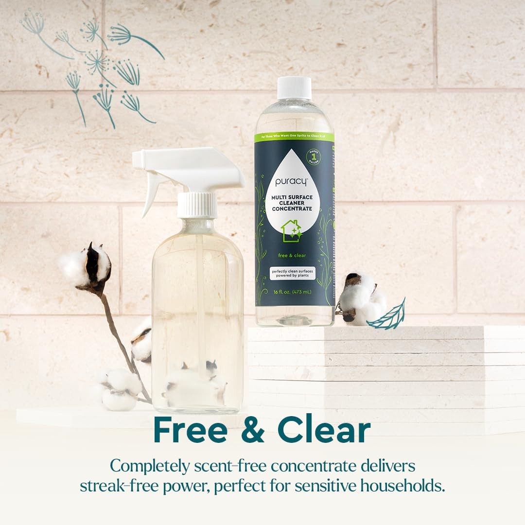Puracy Multi-Surface Cleaner Concentrate – Plant-Powered Everyday Surface