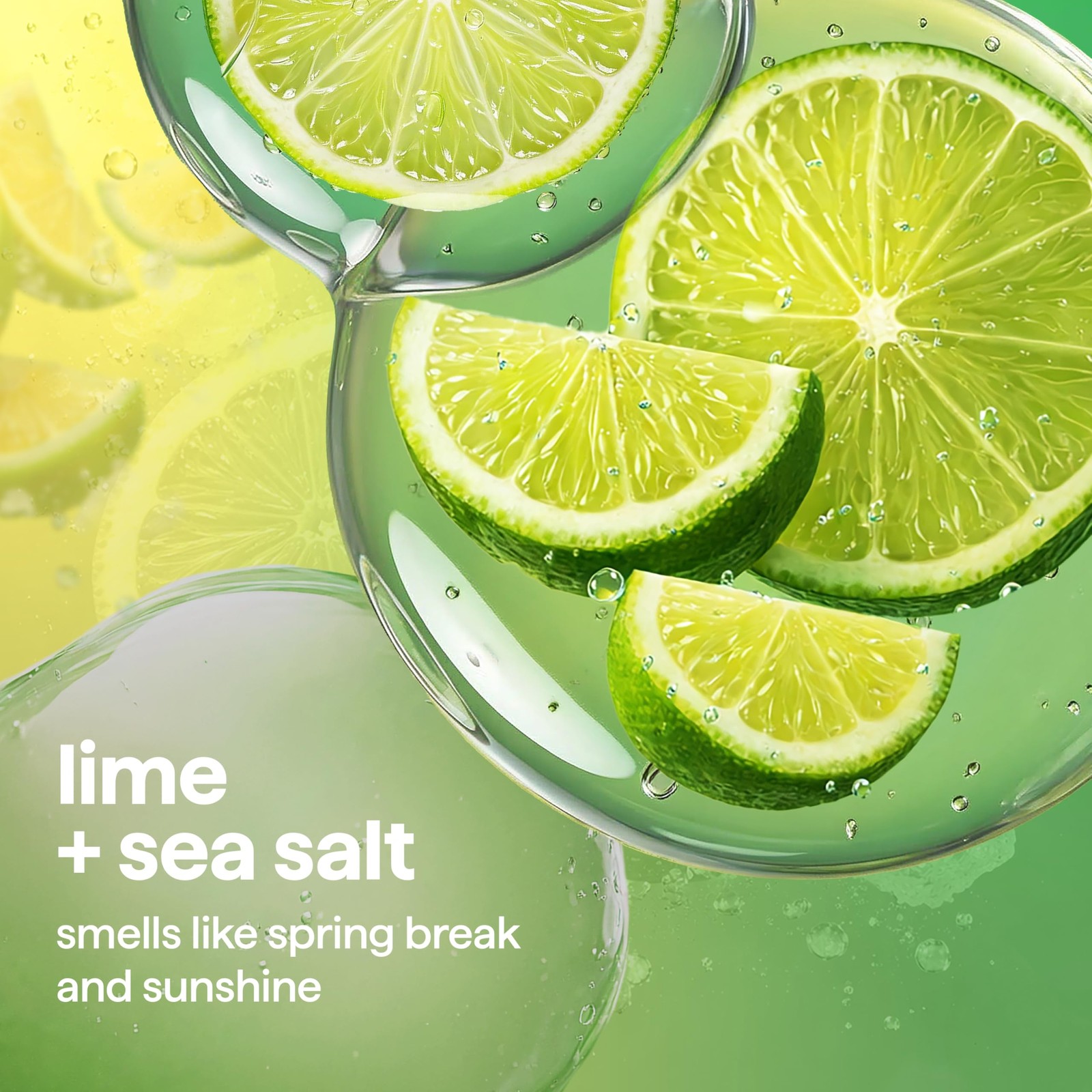 Method All-Purpose Cleaner Spray, Lime + Sea Salt 28 Fl Oz (Pack of 1), Green
