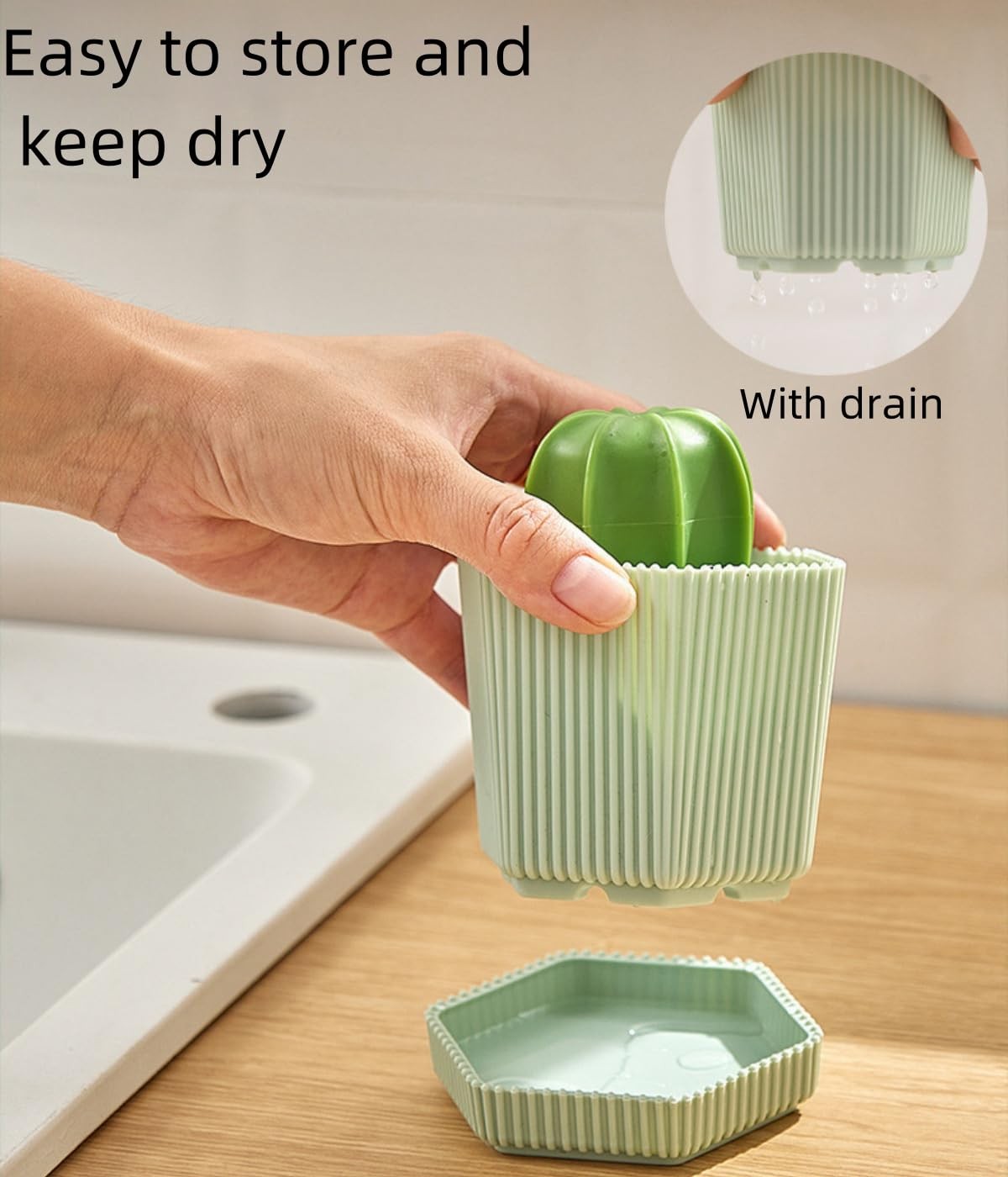 Dish and Pot Cleaning Brush with Holder Kitchen Cleaner Dish Scrub Brushes Di…