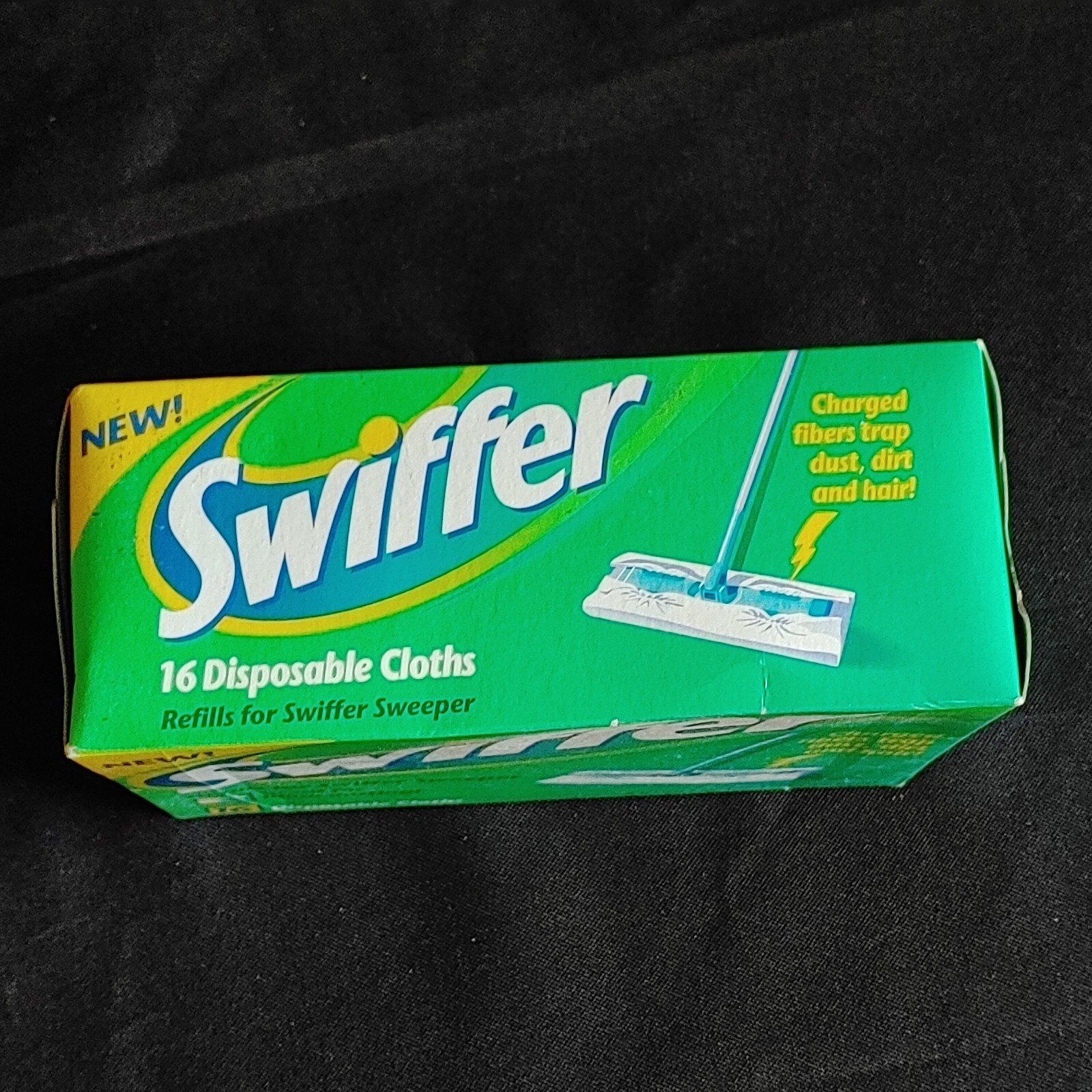 Vintage 1998 Unopened Refill For Swiffer Sweeper 16 Dust Cloths Movie Prop