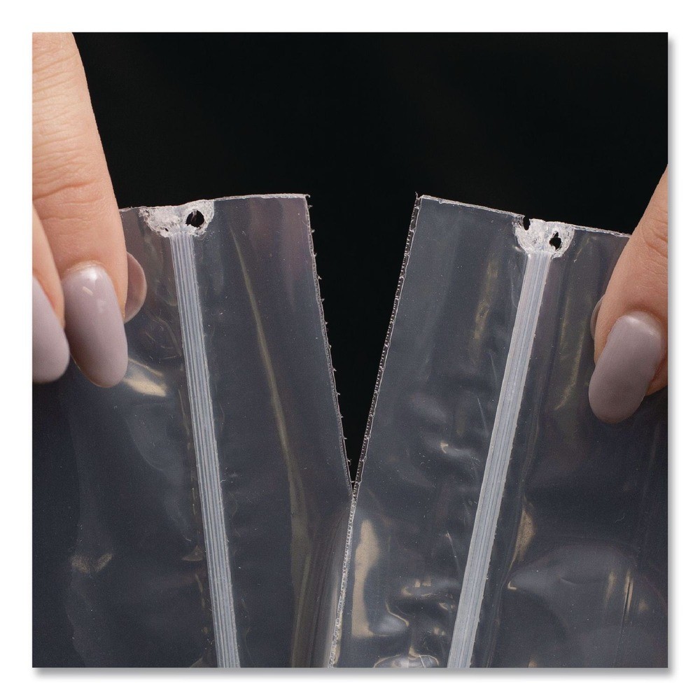 Stout by Envision ZF008C 2 mil 12″ x 12″ Seal Closure Bags – Clear (500/CT) New