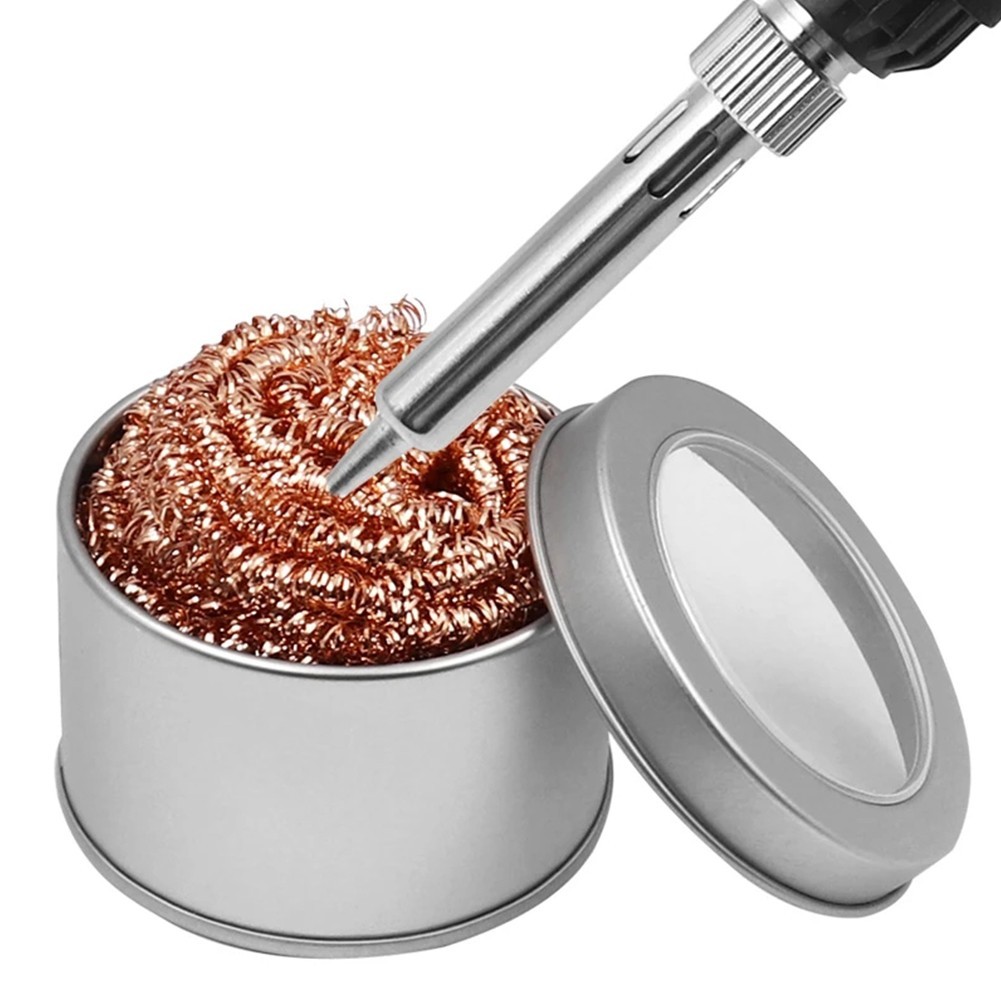 For Clean Soldering Iron Tip Cleaning Ball With Box 1pcs Flexible And Soft