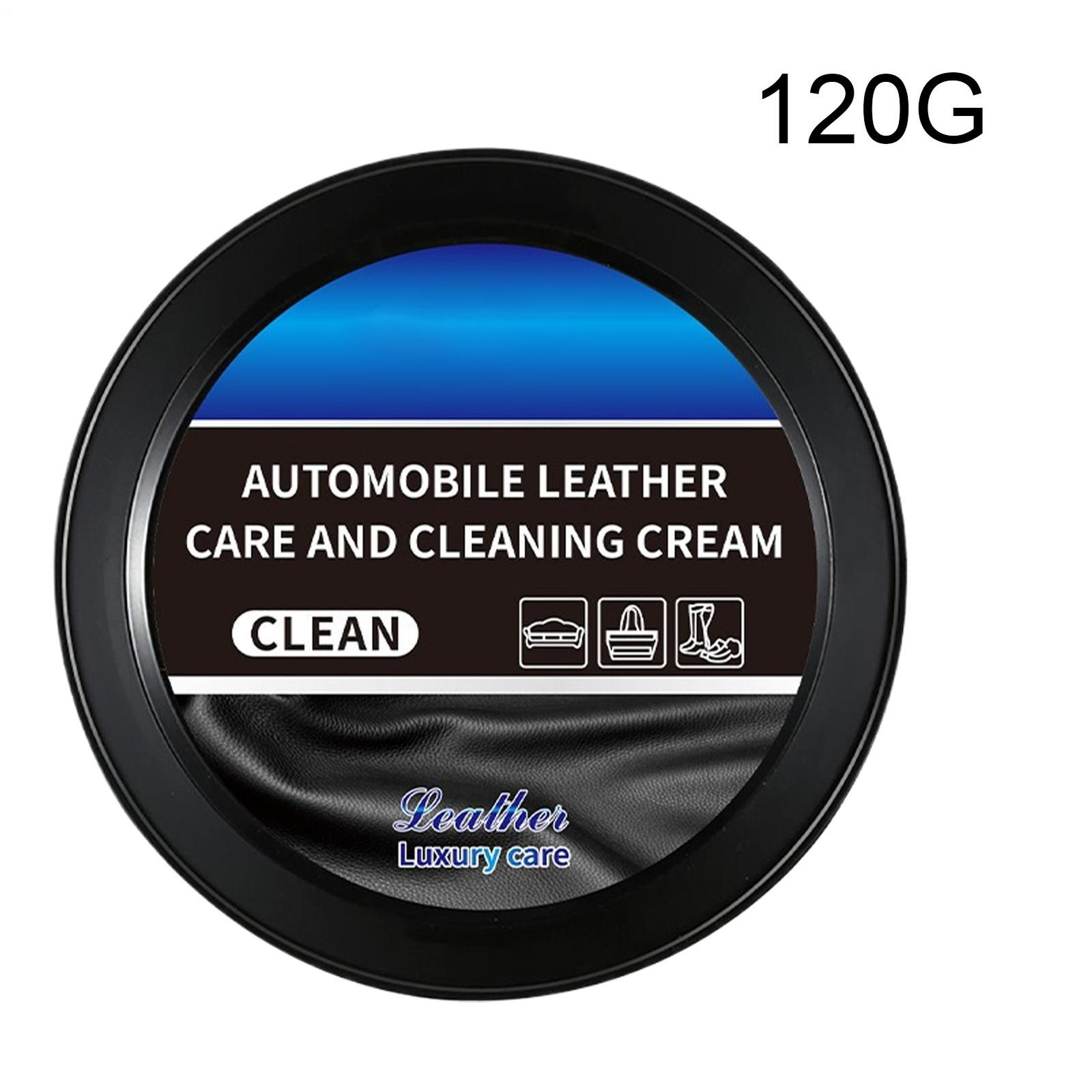 120g Car Leather Color Restorer Cream Cleaning Paste For Car Seats Leather Care