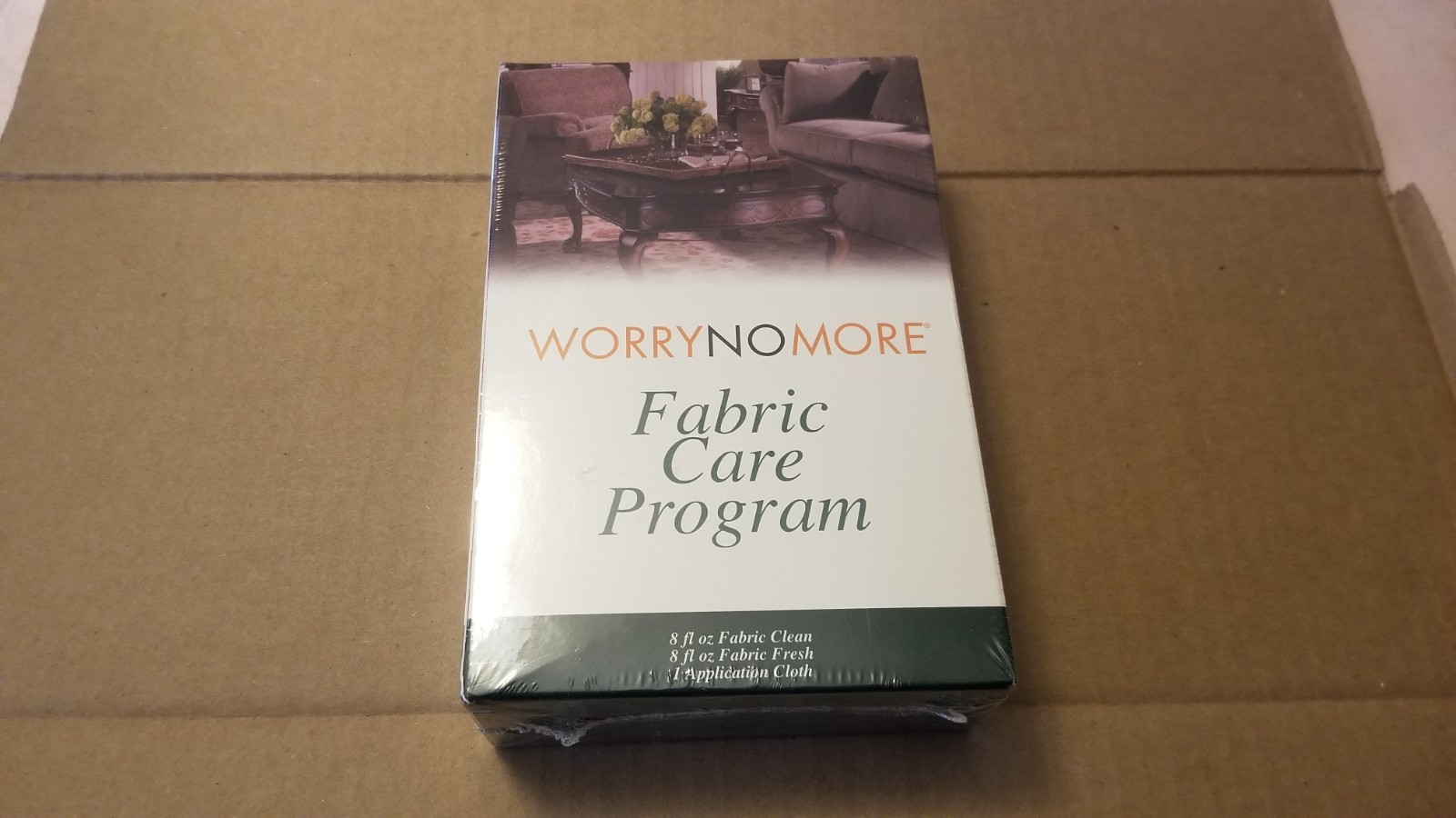 Worry No More Fabric Care Program kit clean & fresh upholstery New sealed
