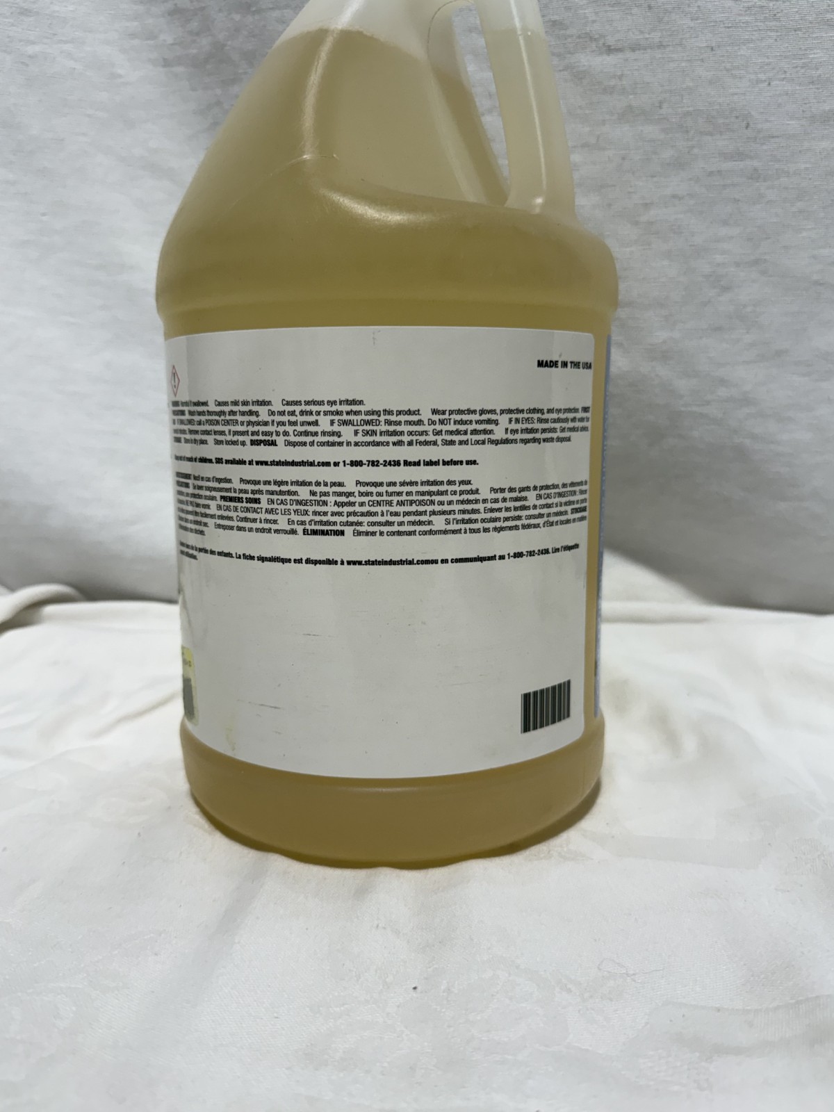 State Fresh Zone Concentrate Crisp Linen Odor Neutralizer Deodorizer 1 Gal New
