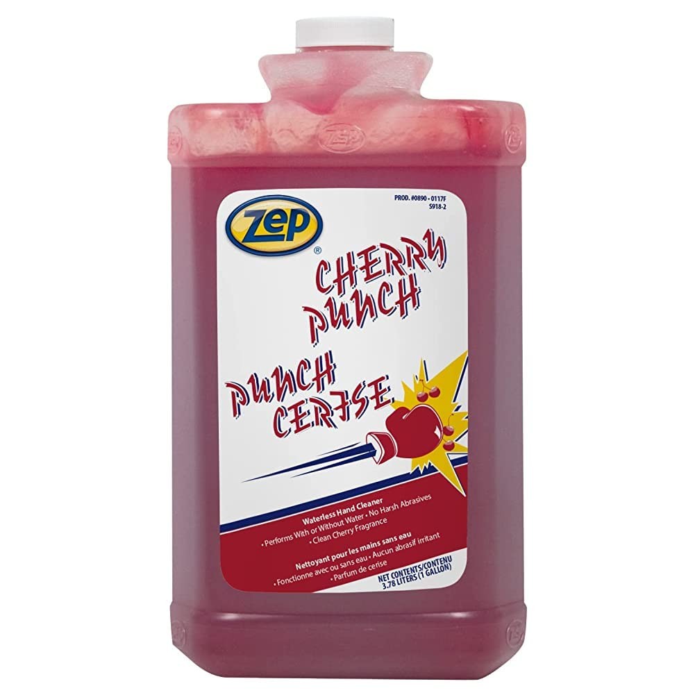 Zep Cherry Punch Industrial Hand Cleaner – 1 Gallon (Case of 4) 89024 – Heavy