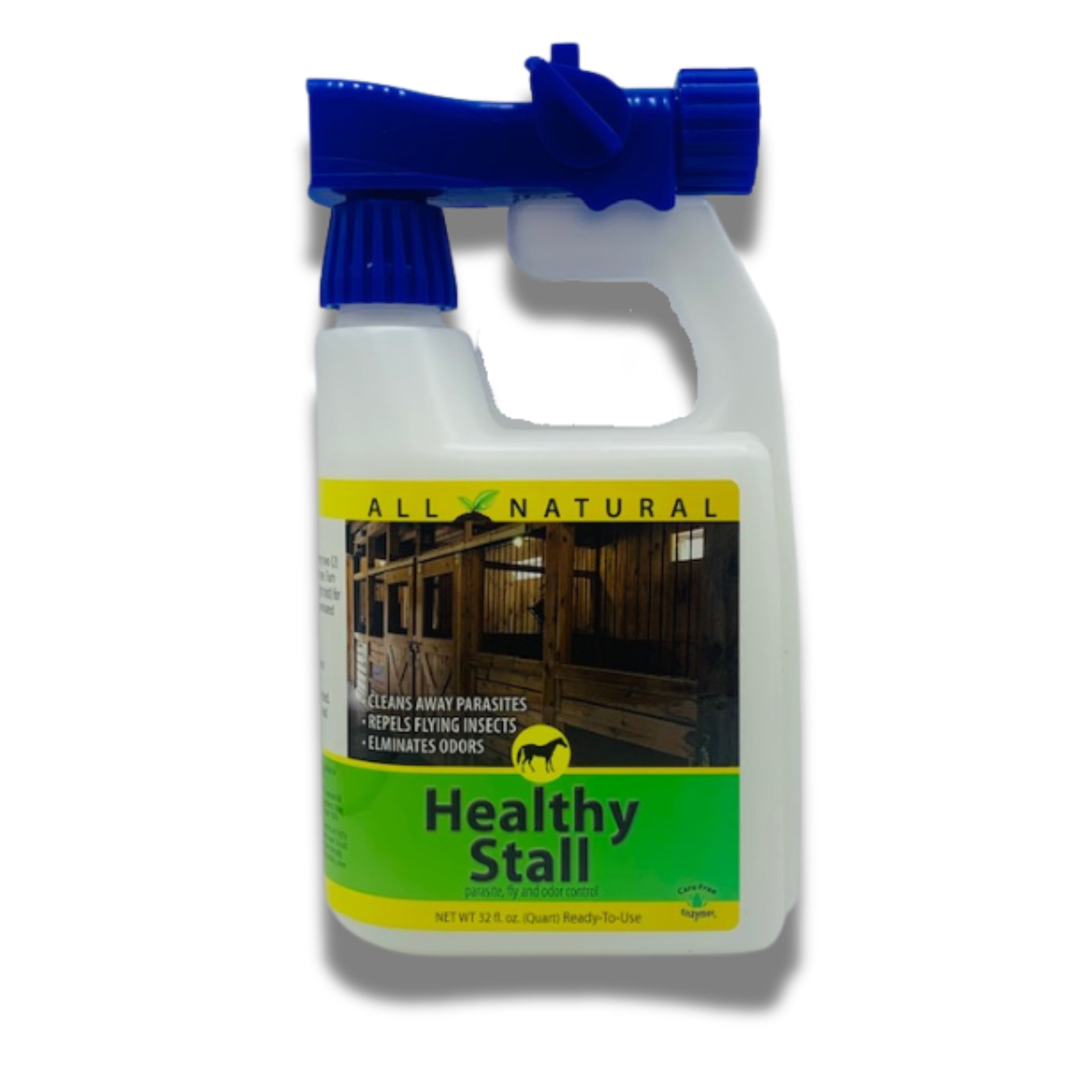 Natural Horse Stall Cleaner & Odor Eliminator | Healthy Stall | 32 oz, 33.9 oz &