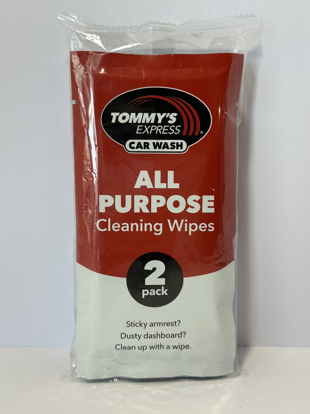 TOMMY’S Express Car Wash 2 Pack All Purpose Cleaning Wipes NEW